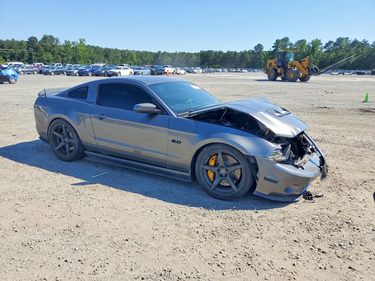 2014 Ford Mustang Gt Gray vin: 1ZVBP8CF5E5319243