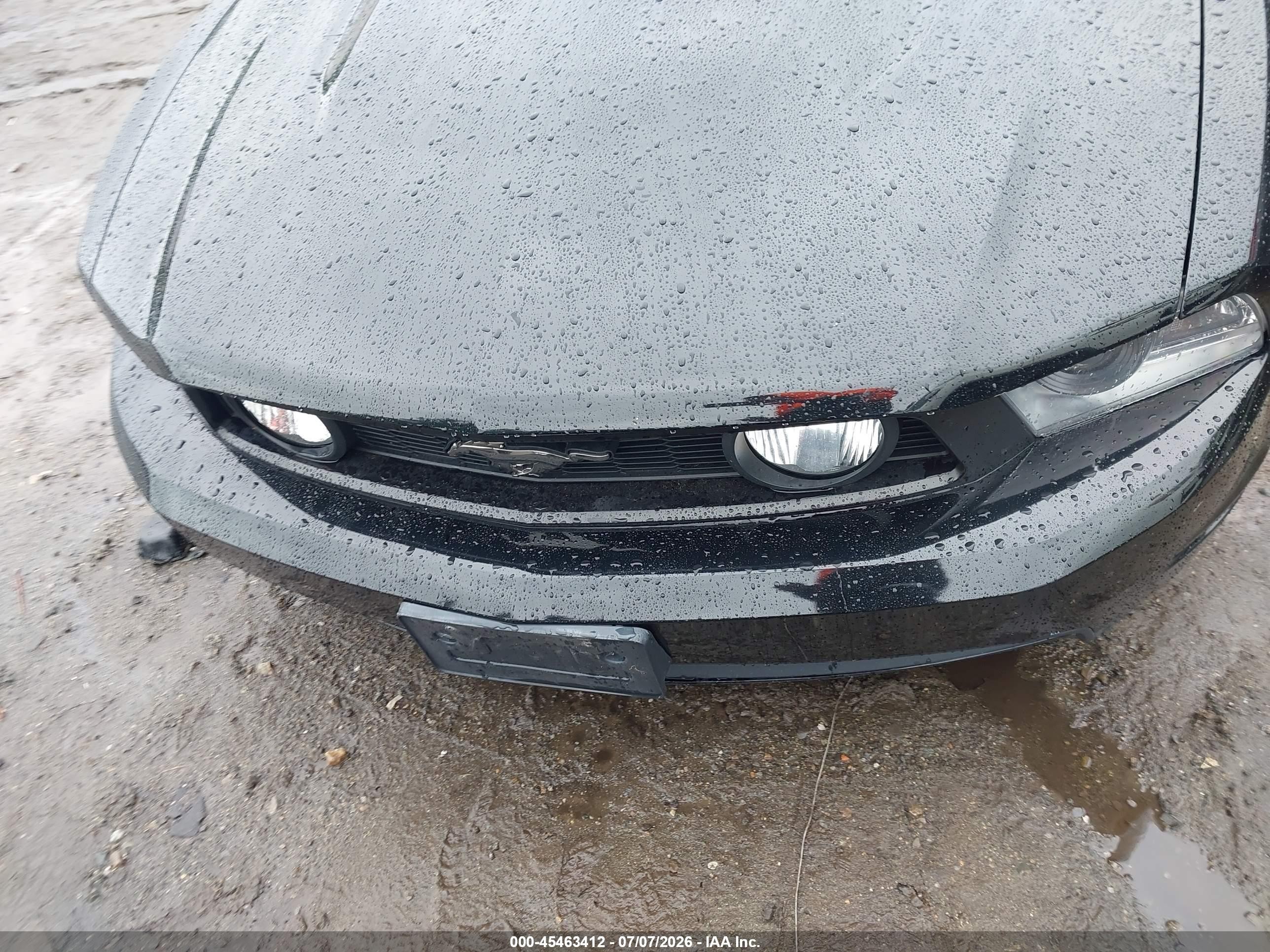 2011 Ford Mustang Gt/gt Premium Black vin: 1ZVBP8CF6B5121394