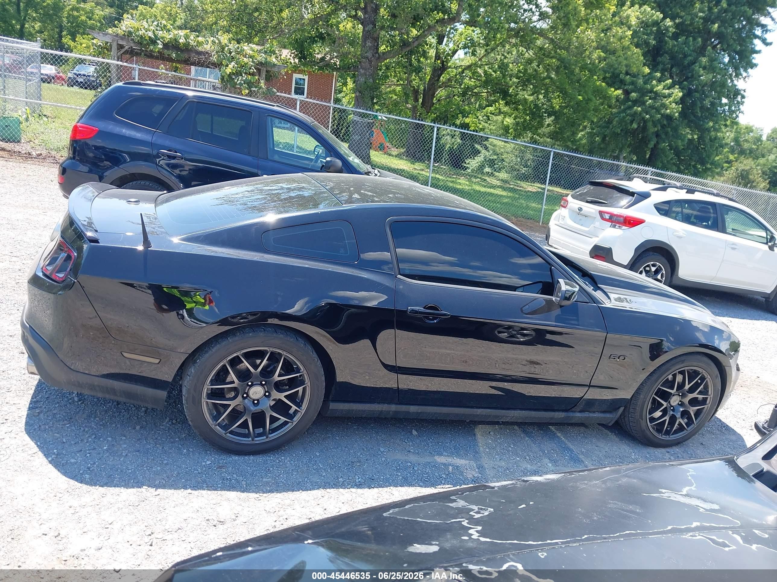 2011 Ford Mustang Gt/gt Premium Black vin: 1ZVBP8CF6B5142939