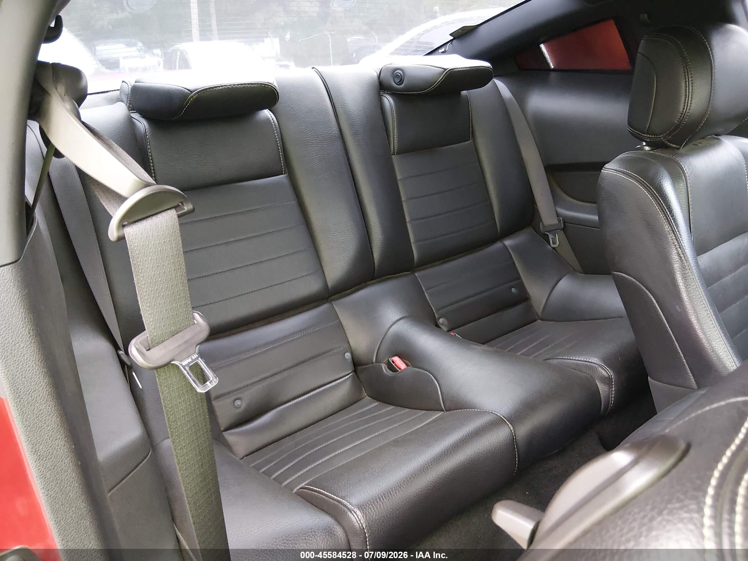 2012 Ford Mustang Gt Premium Красный vin: 1ZVBP8CF6C5247630
