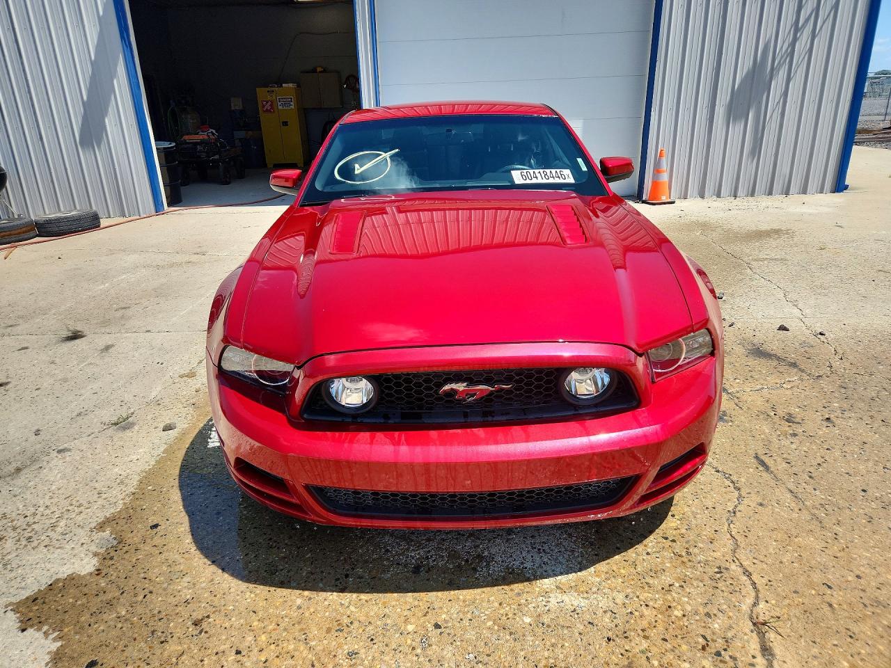 2013 Ford Mustang Gt Red vin: 1ZVBP8CF6D5245006