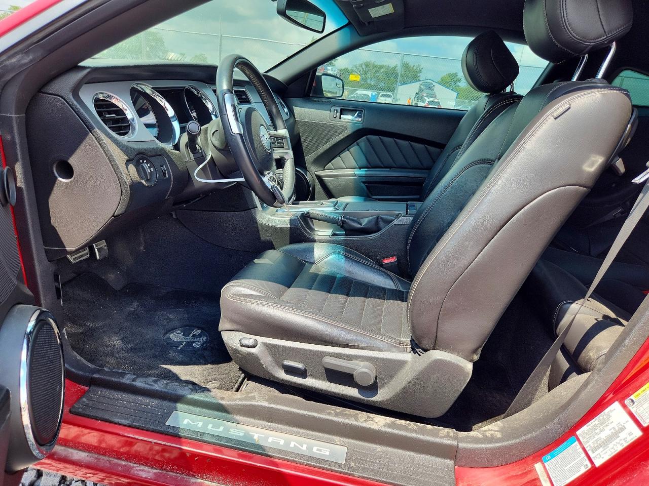 2013 Ford Mustang Gt Red vin: 1ZVBP8CF6D5245006