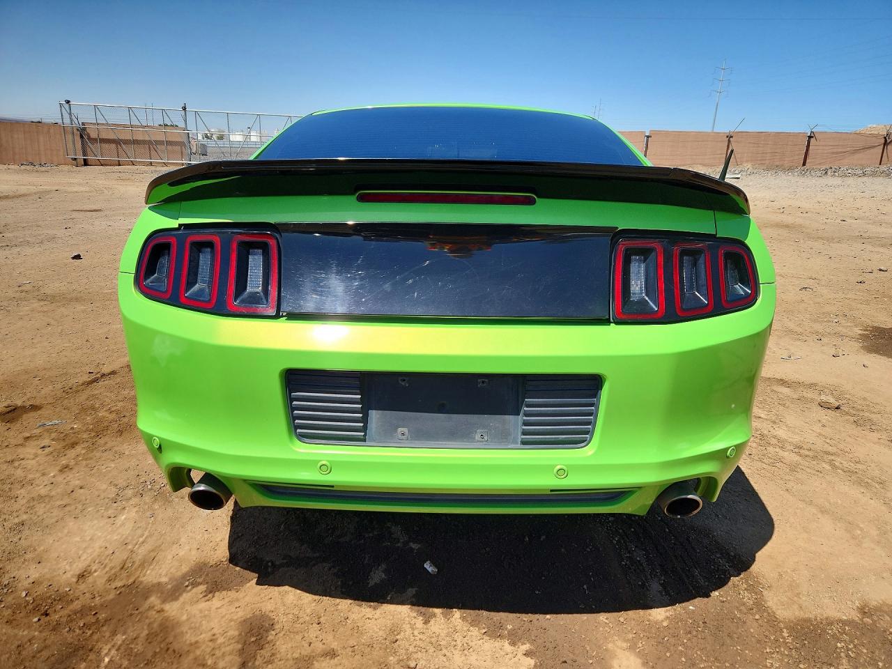 2013 Ford Mustang Gt Green vin: 1ZVBP8CF6D5246446