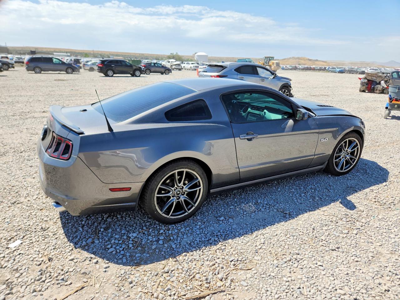 2013 Ford Mustang Gt Gray vin: 1ZVBP8CF6D5252036