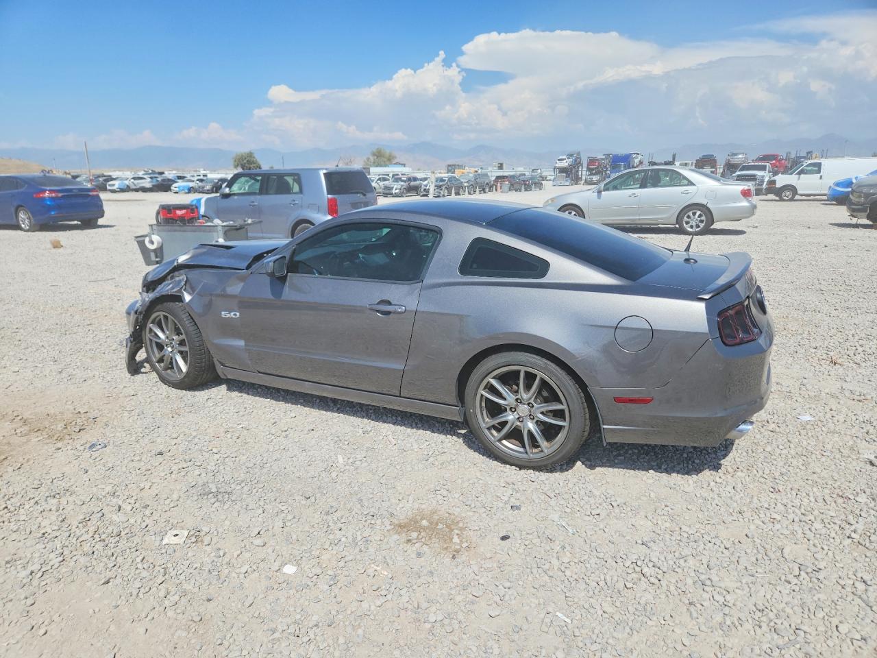 2013 Ford Mustang Gt Gray vin: 1ZVBP8CF6D5252036