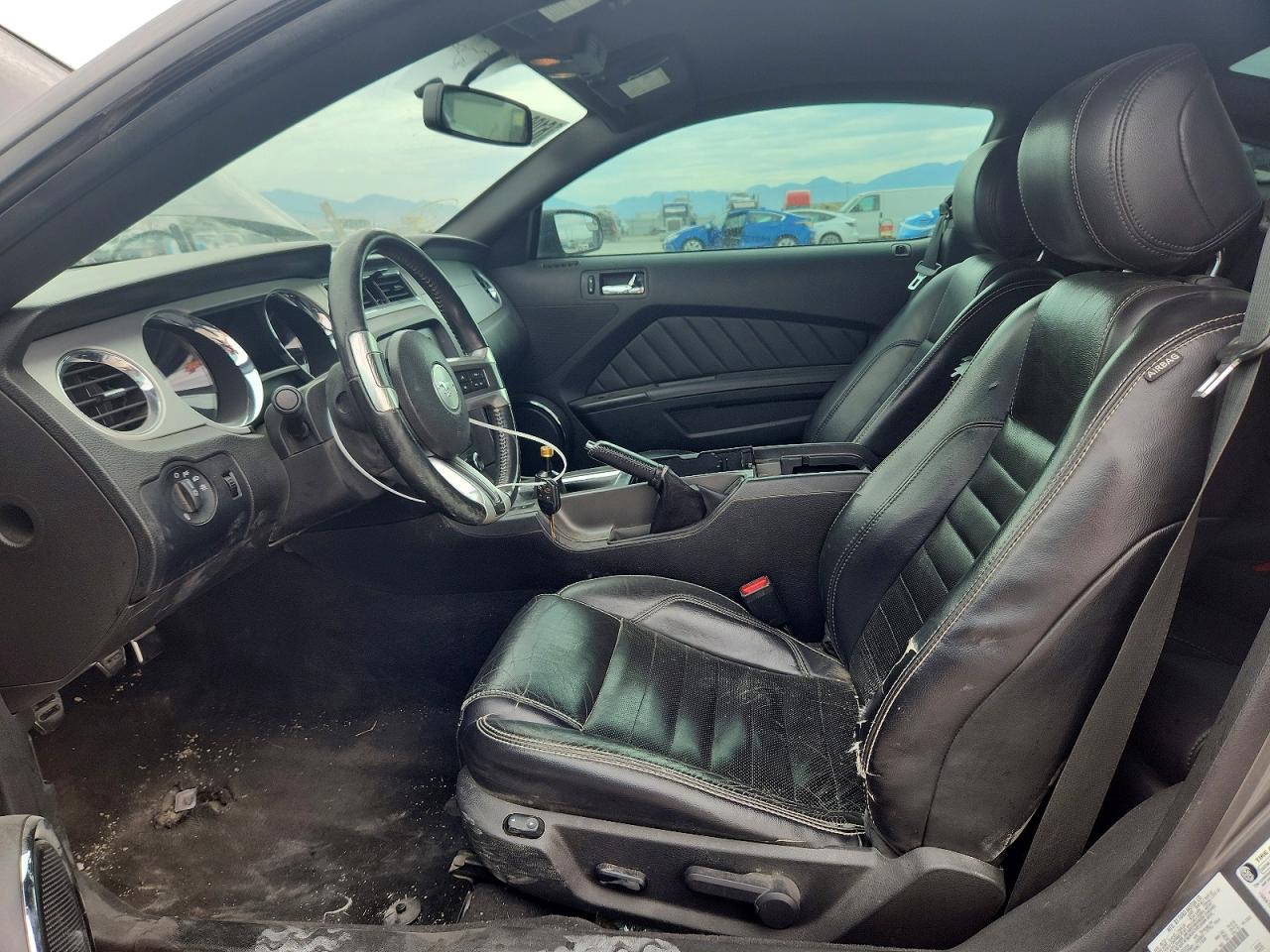 2013 Ford Mustang Gt Gray vin: 1ZVBP8CF6D5252036