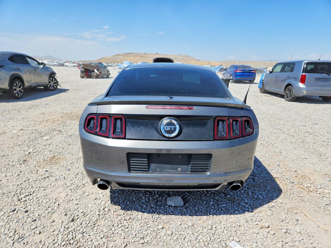 2013 Ford Mustang Gt Gray vin: 1ZVBP8CF6D5252036