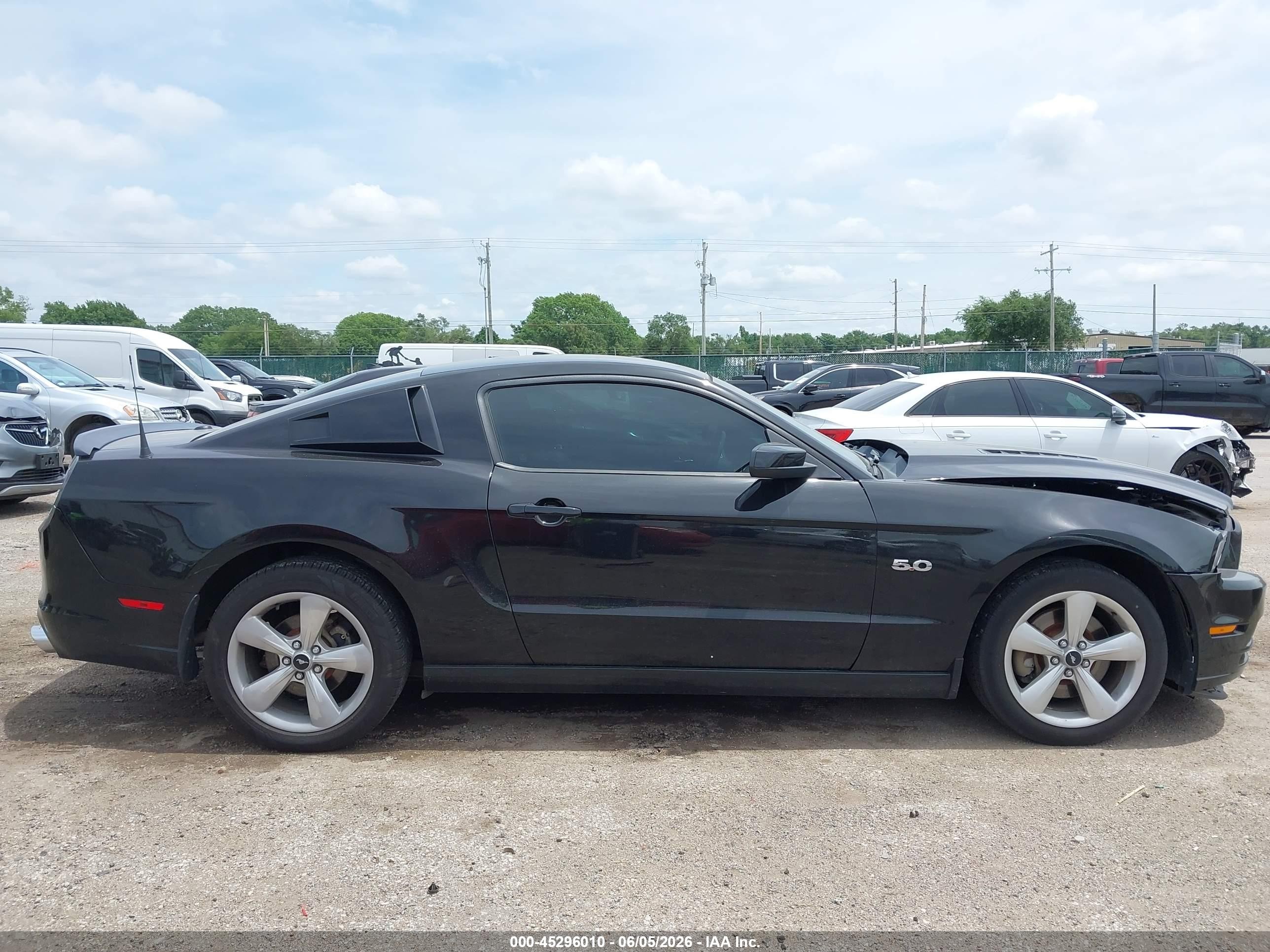 2013 Ford Mustang Gt Premium Black vin: 1ZVBP8CF6D5255129