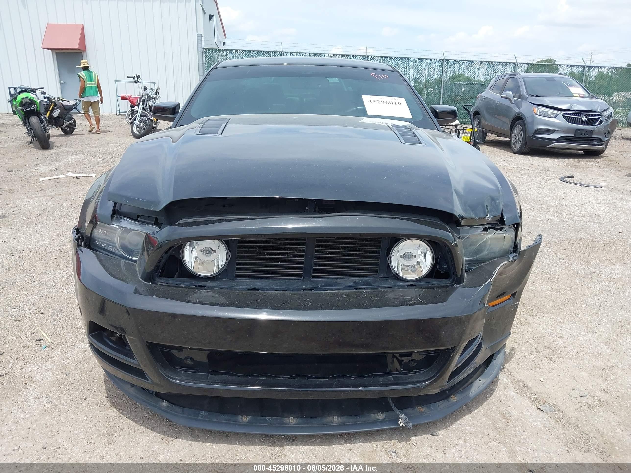 2013 Ford Mustang Gt Premium Black vin: 1ZVBP8CF6D5255129