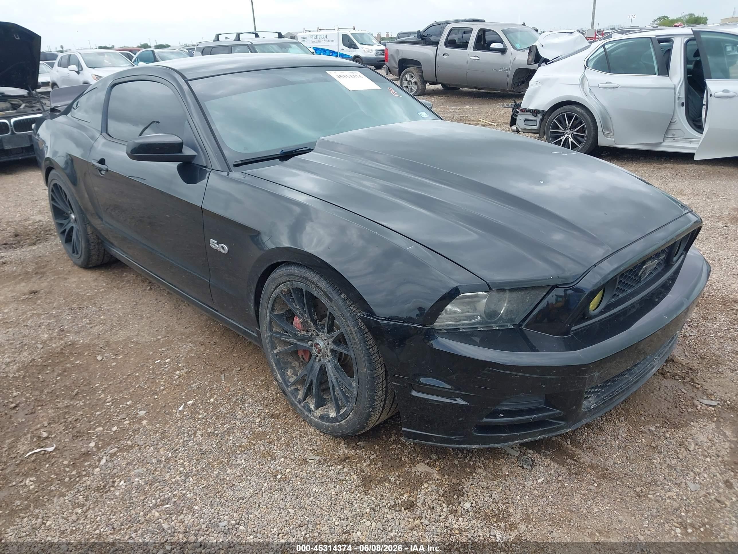 2013 Ford Mustang Gt Premium Black vin: 1ZVBP8CF6D5284307