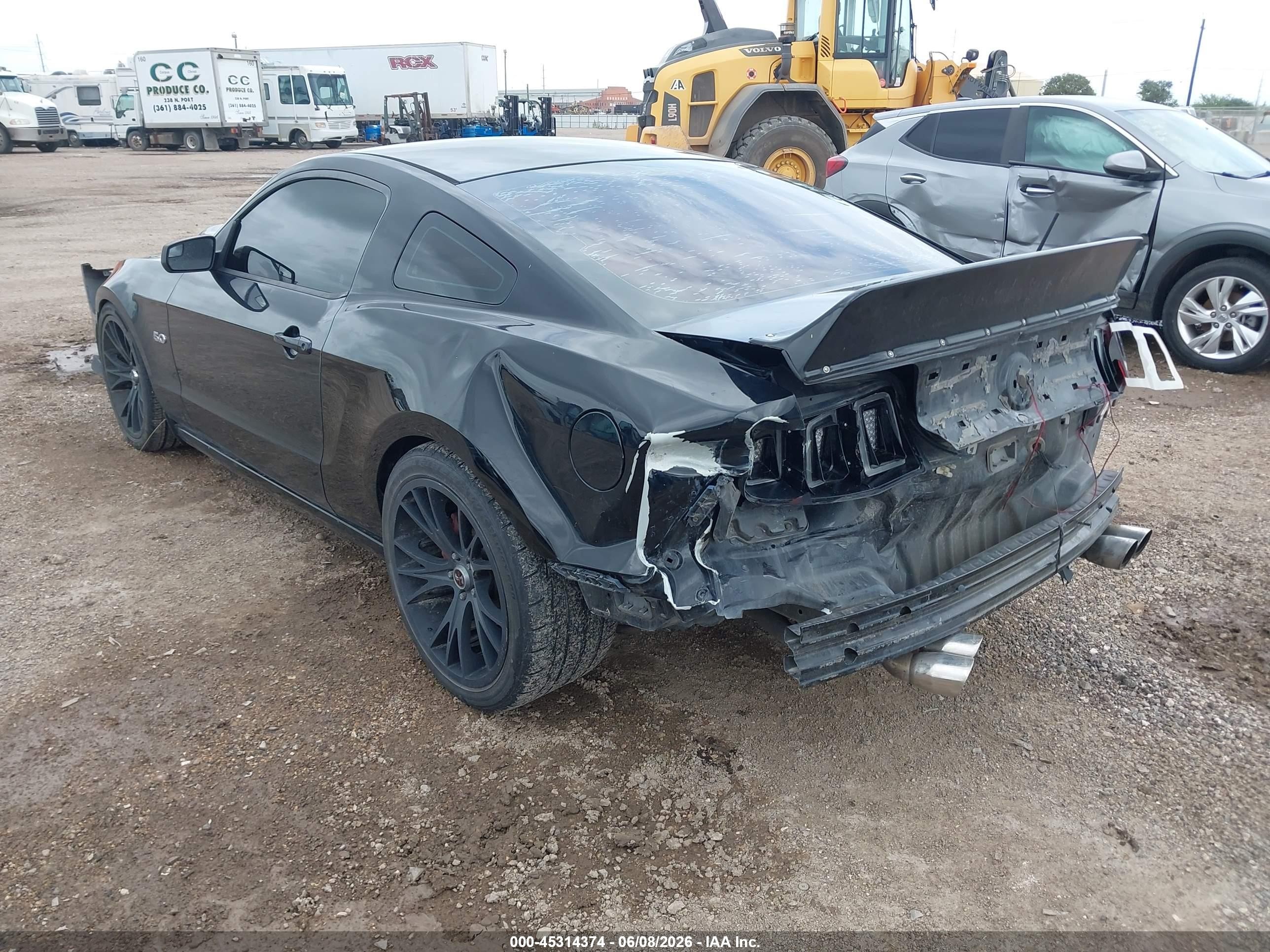 2013 Ford Mustang Gt Premium Black vin: 1ZVBP8CF6D5284307