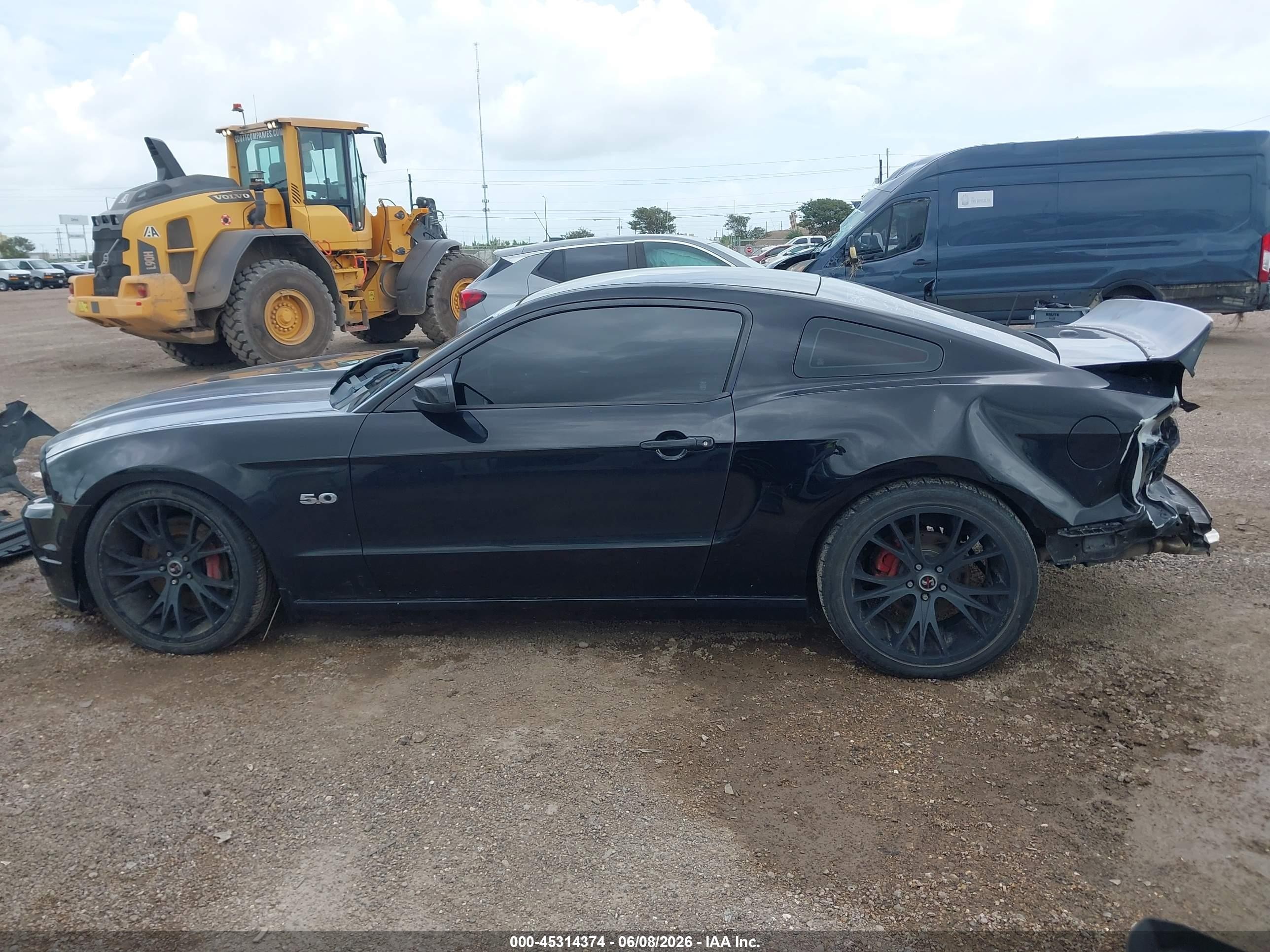 2013 Ford Mustang Gt Premium Black vin: 1ZVBP8CF6D5284307