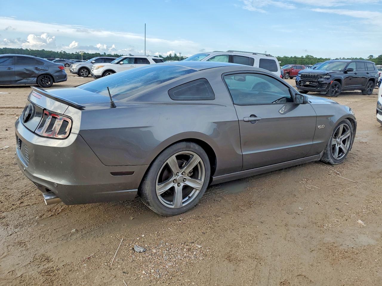 2014 Ford Mustang Gt Gray vin: 1ZVBP8CF6E5235416