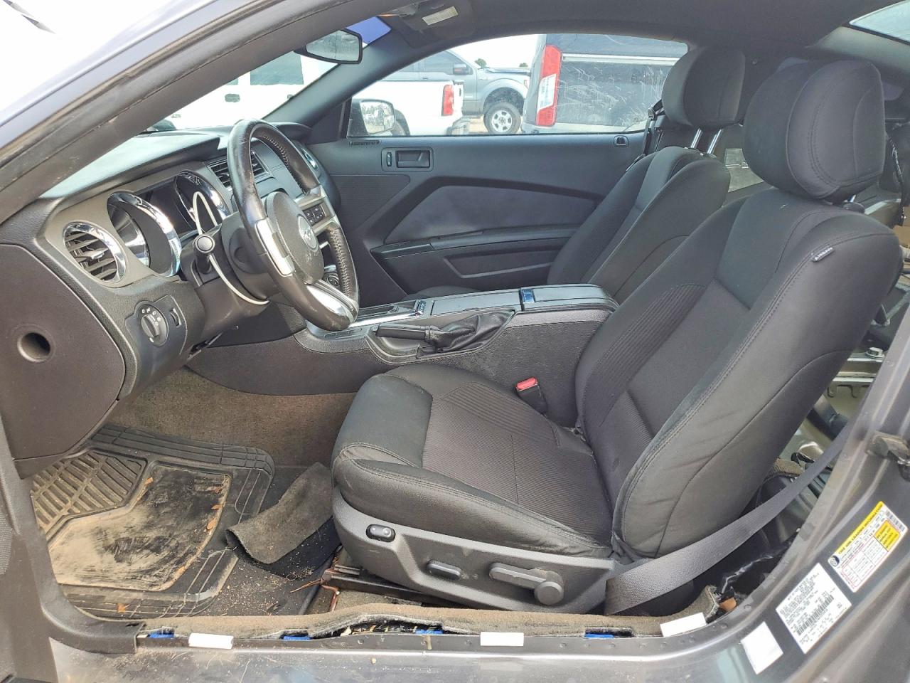 2014 Ford Mustang Gt Gray vin: 1ZVBP8CF6E5235416
