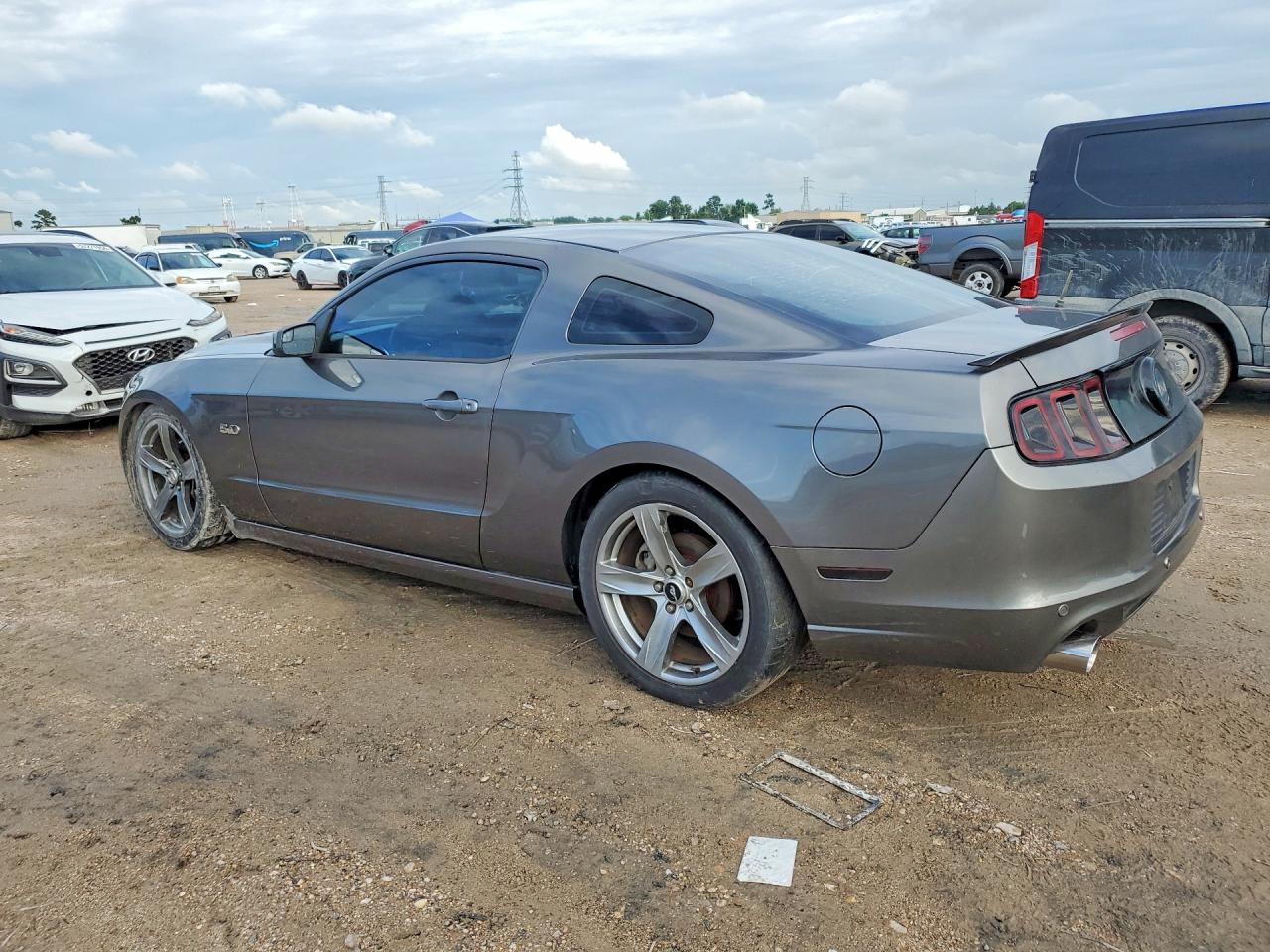 2014 Ford Mustang Gt Gray vin: 1ZVBP8CF6E5235416