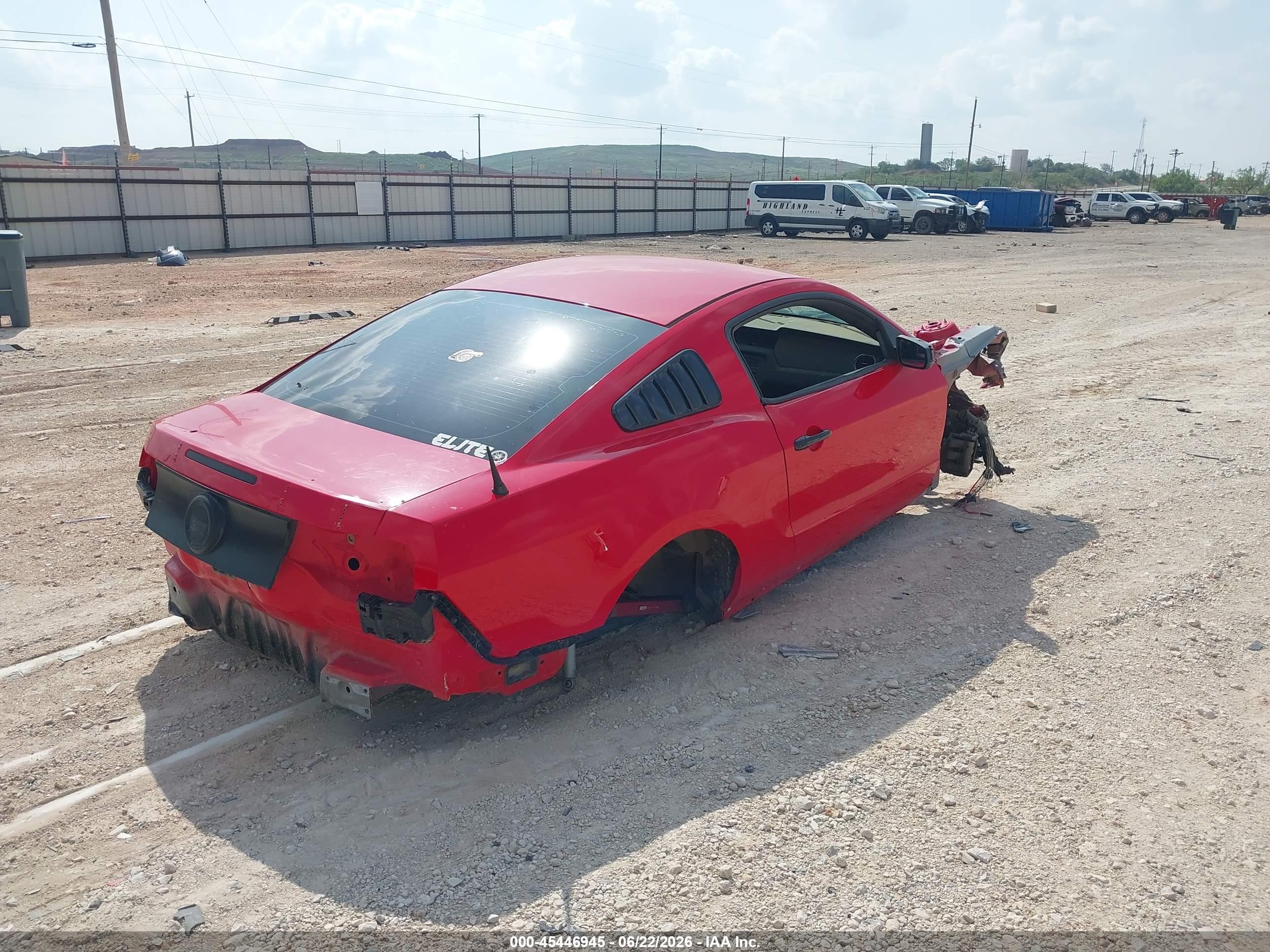 2014 Ford Mustang Gt Red vin: 1ZVBP8CF6E5277813