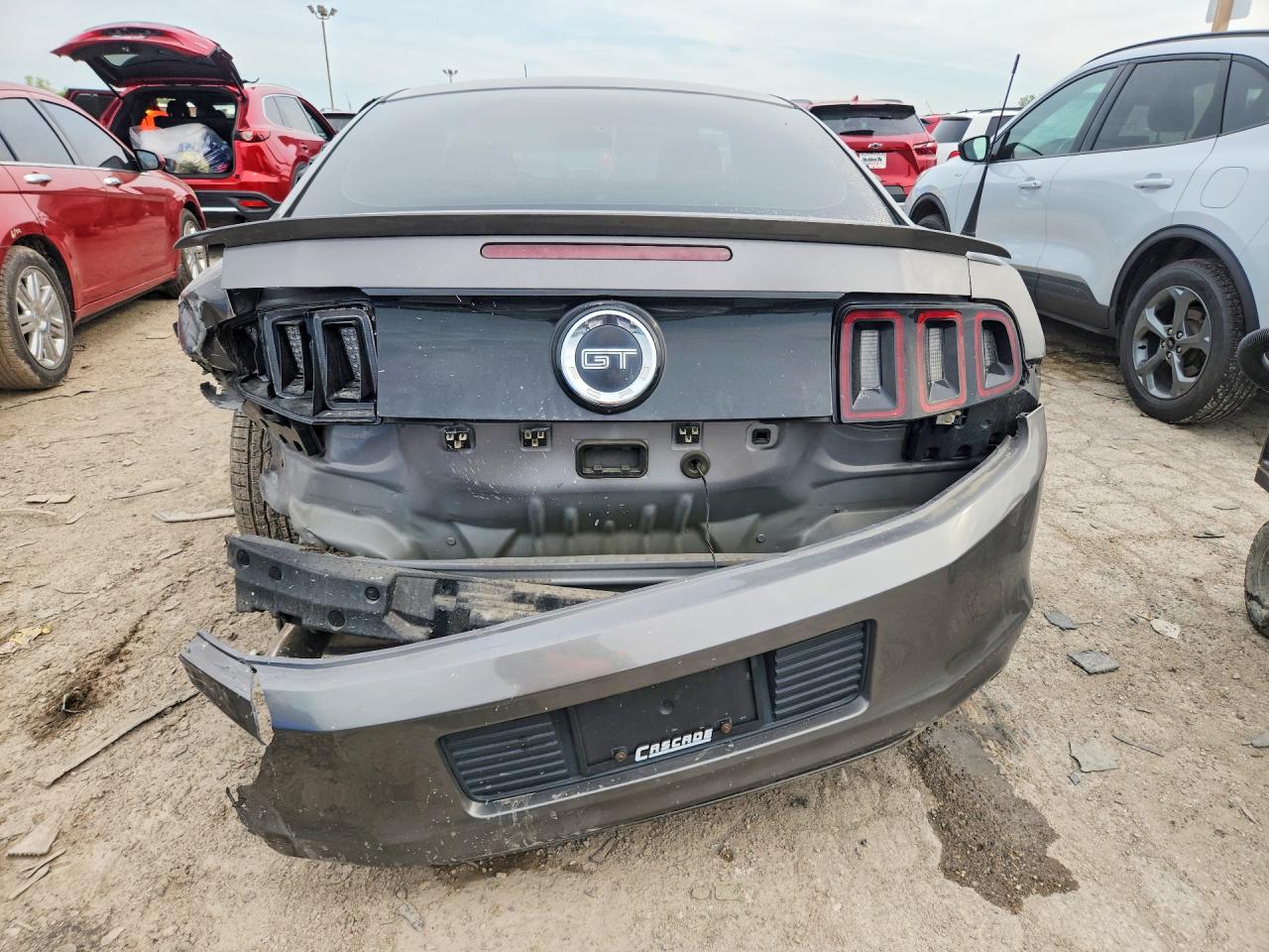 2014 Ford Mustang Gt Gray vin: 1ZVBP8CF6E5319705