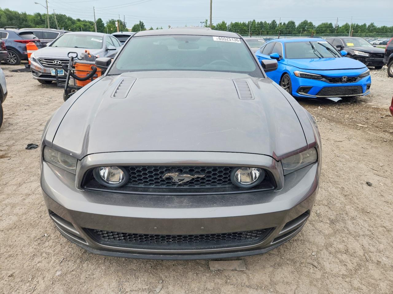 2014 Ford Mustang Gt Gray vin: 1ZVBP8CF6E5319705