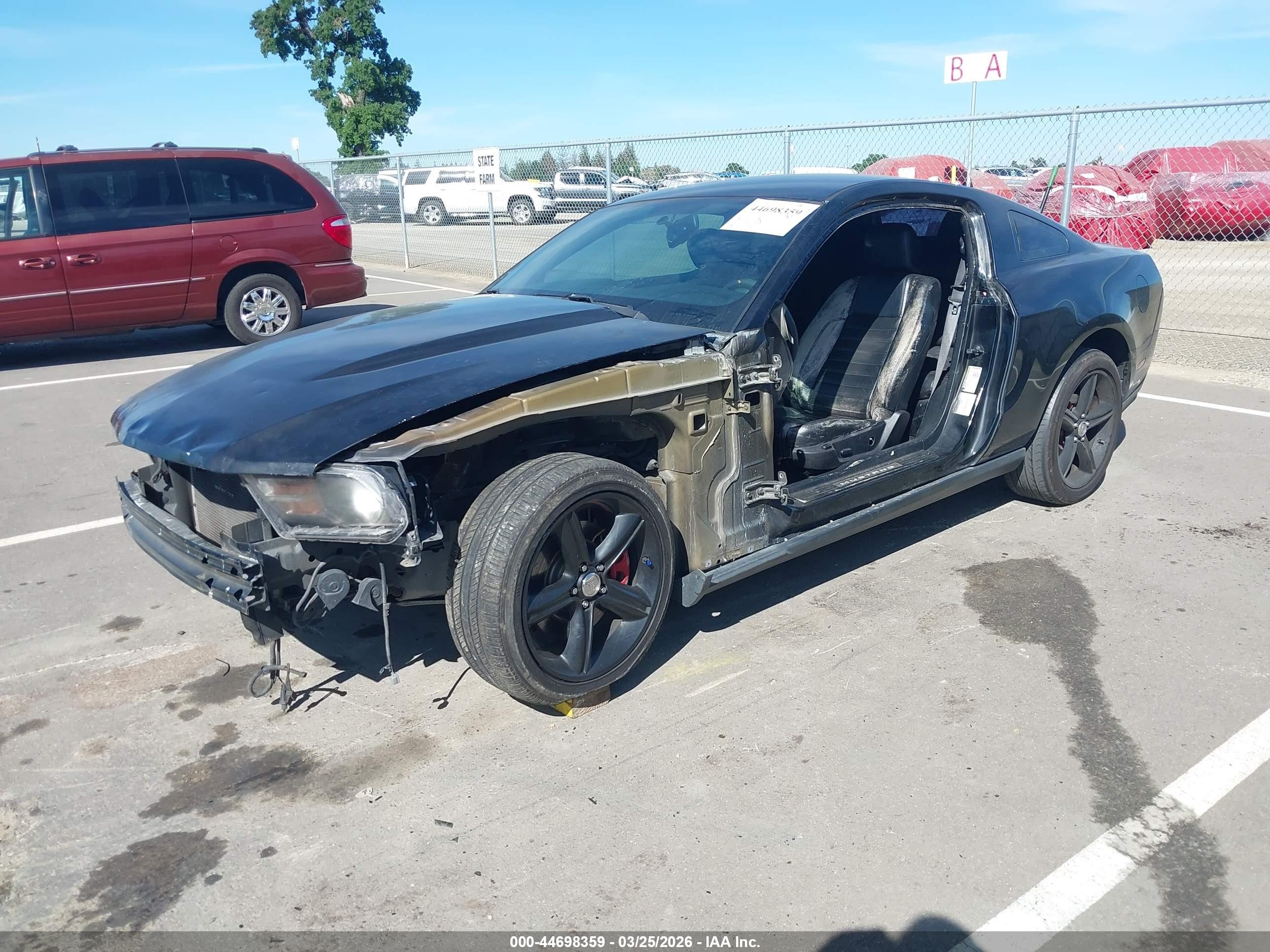 2011 Ford Mustang Gt Premium Black vin: 1ZVBP8CF7B5133411