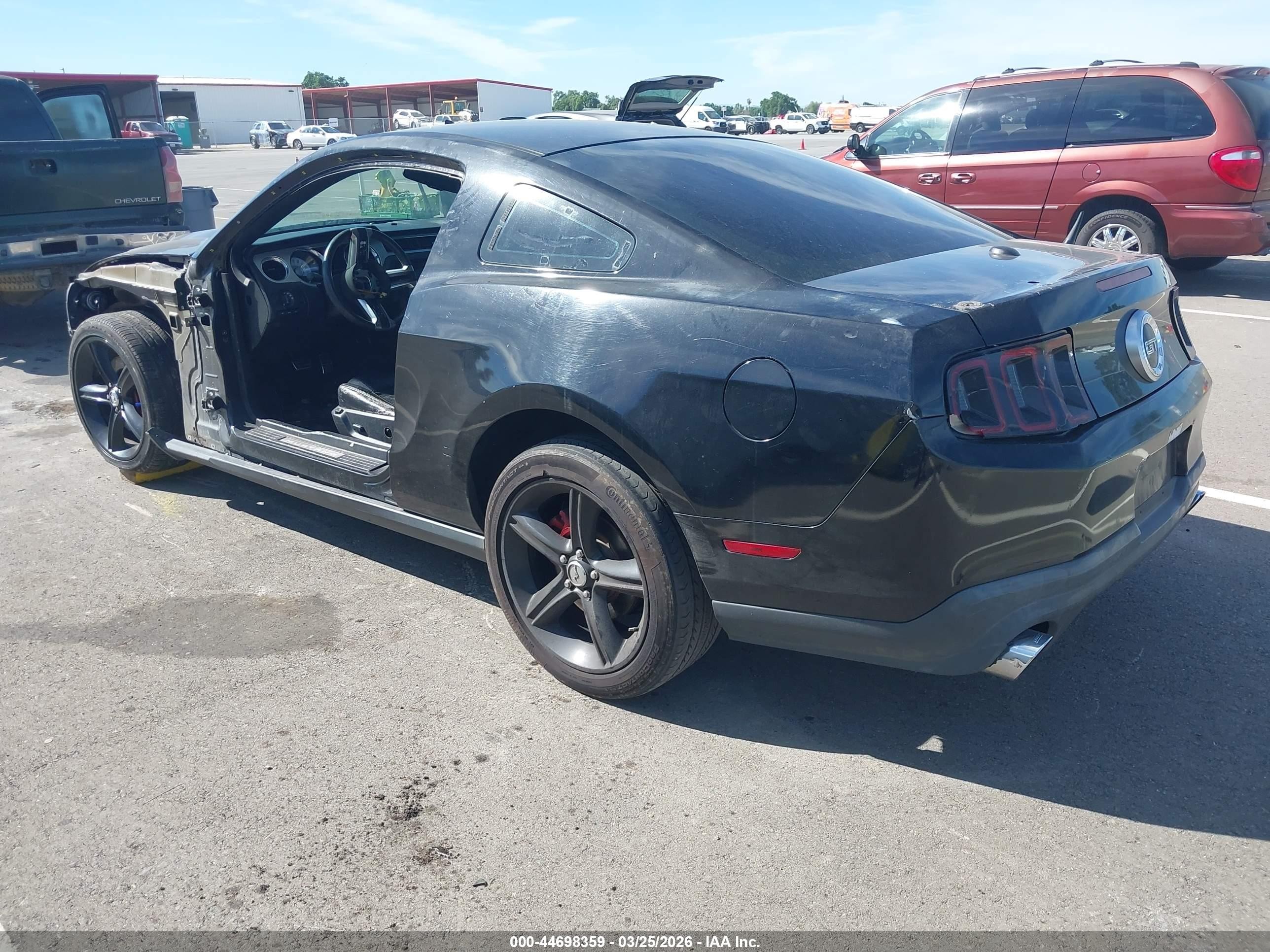 2011 Ford Mustang Gt Premium Black vin: 1ZVBP8CF7B5133411