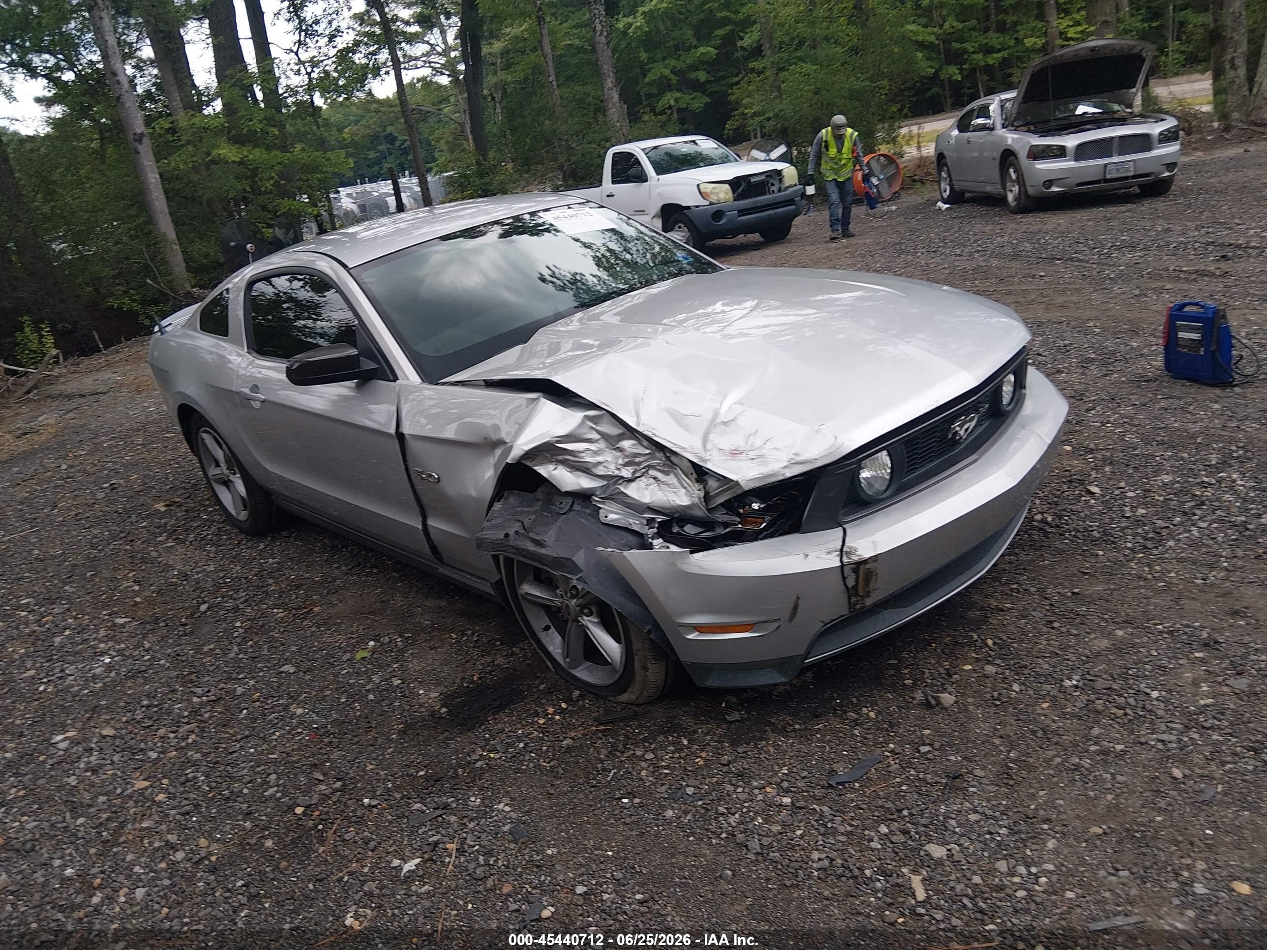 2011 Ford Mustang Gt/gt Premium Silver vin: 1ZVBP8CF7B5157627