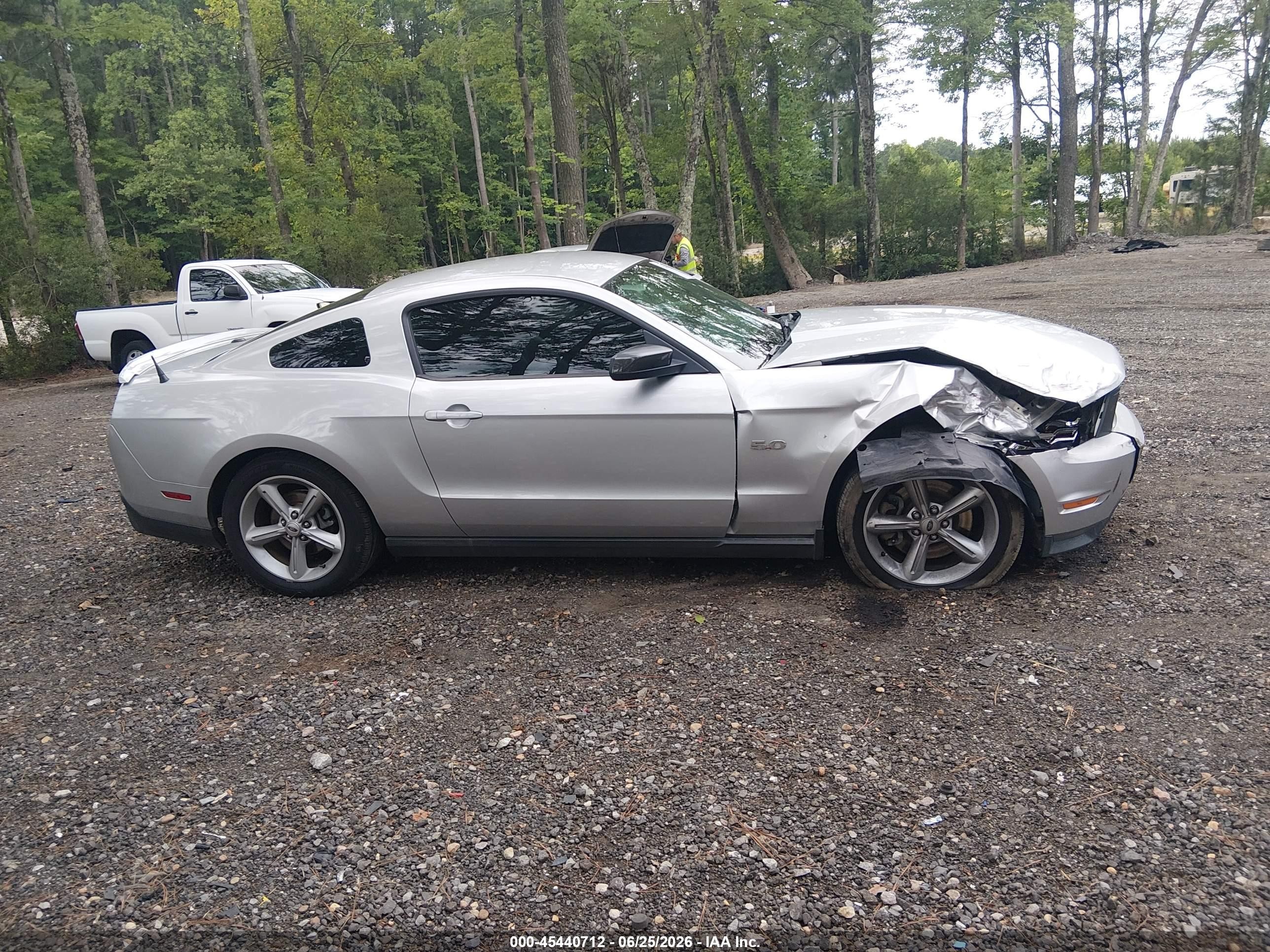 2011 Ford Mustang Gt/gt Premium Silver vin: 1ZVBP8CF7B5157627