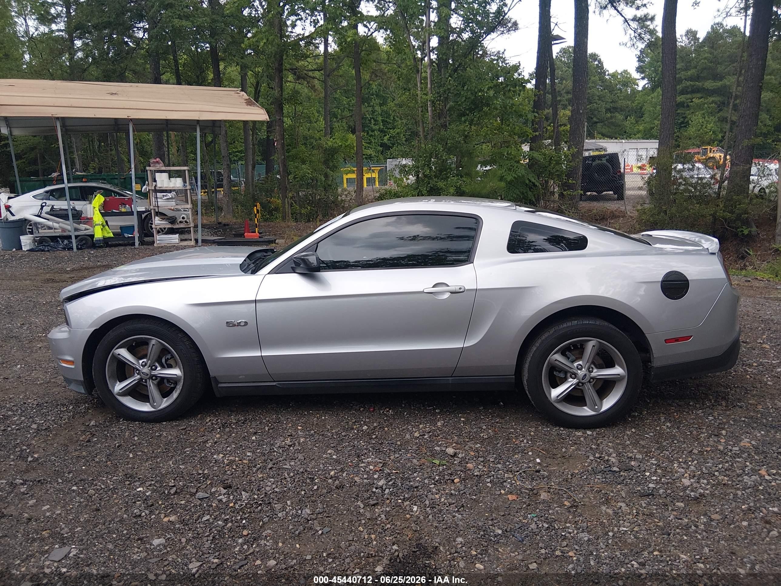 2011 Ford Mustang Gt/gt Premium Silver vin: 1ZVBP8CF7B5157627