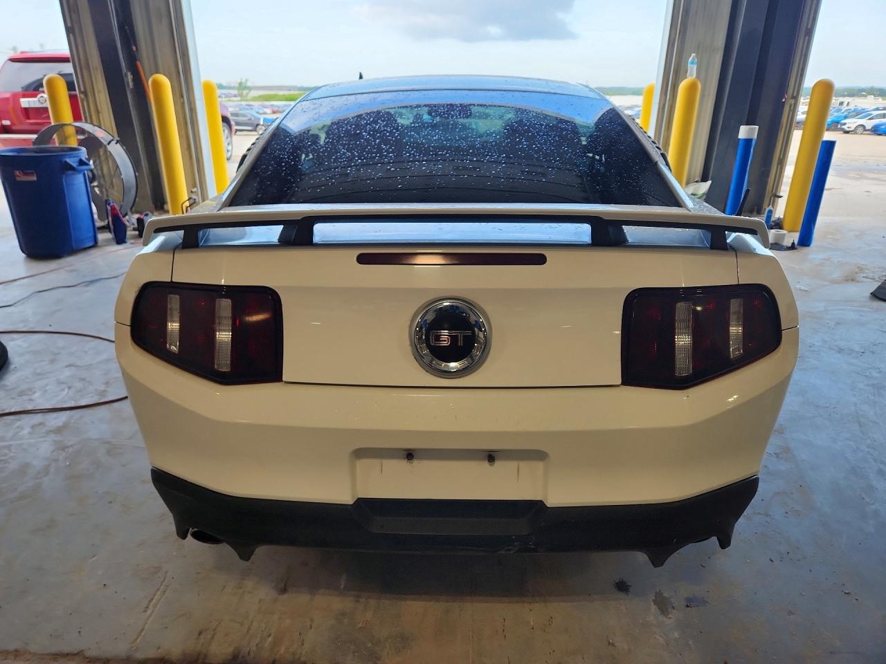 2011 Ford Mustang Gt White vin: 1ZVBP8CF7B5158289