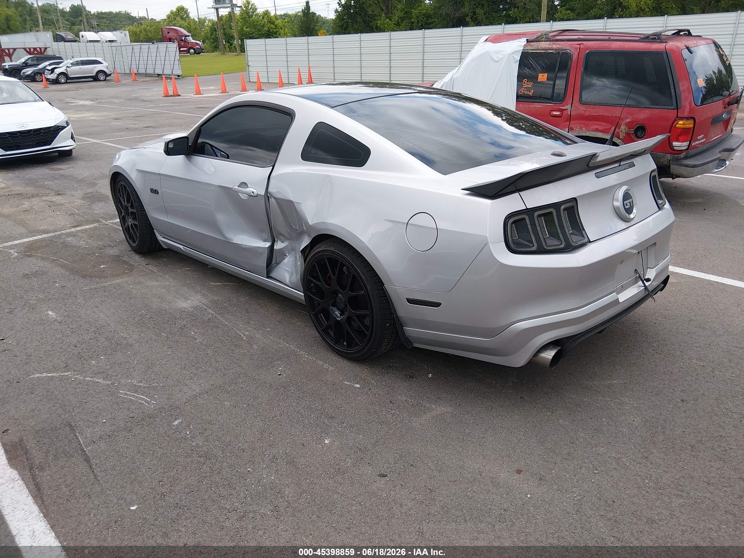 2012 Ford Mustang Gt Premium Silver vin: 1ZVBP8CF7C5248494