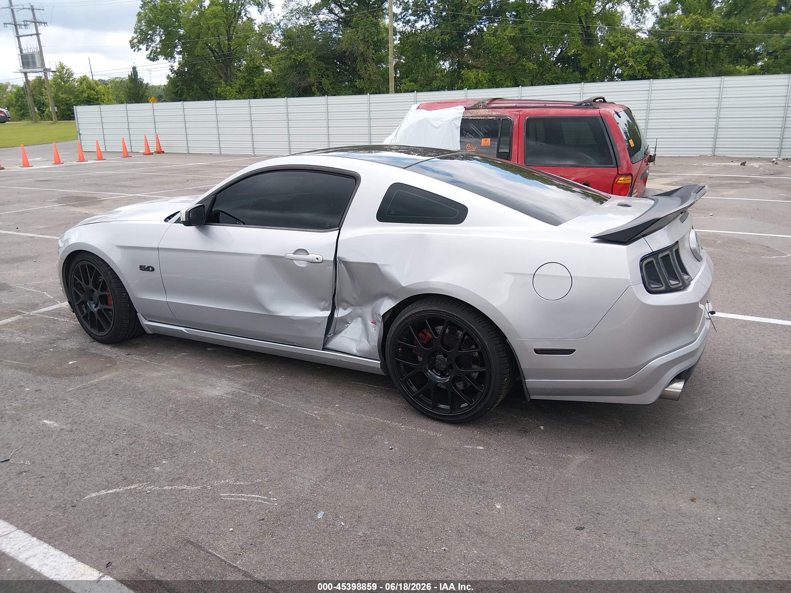2012 Ford Mustang Gt Premium Silver vin: 1ZVBP8CF7C5248494