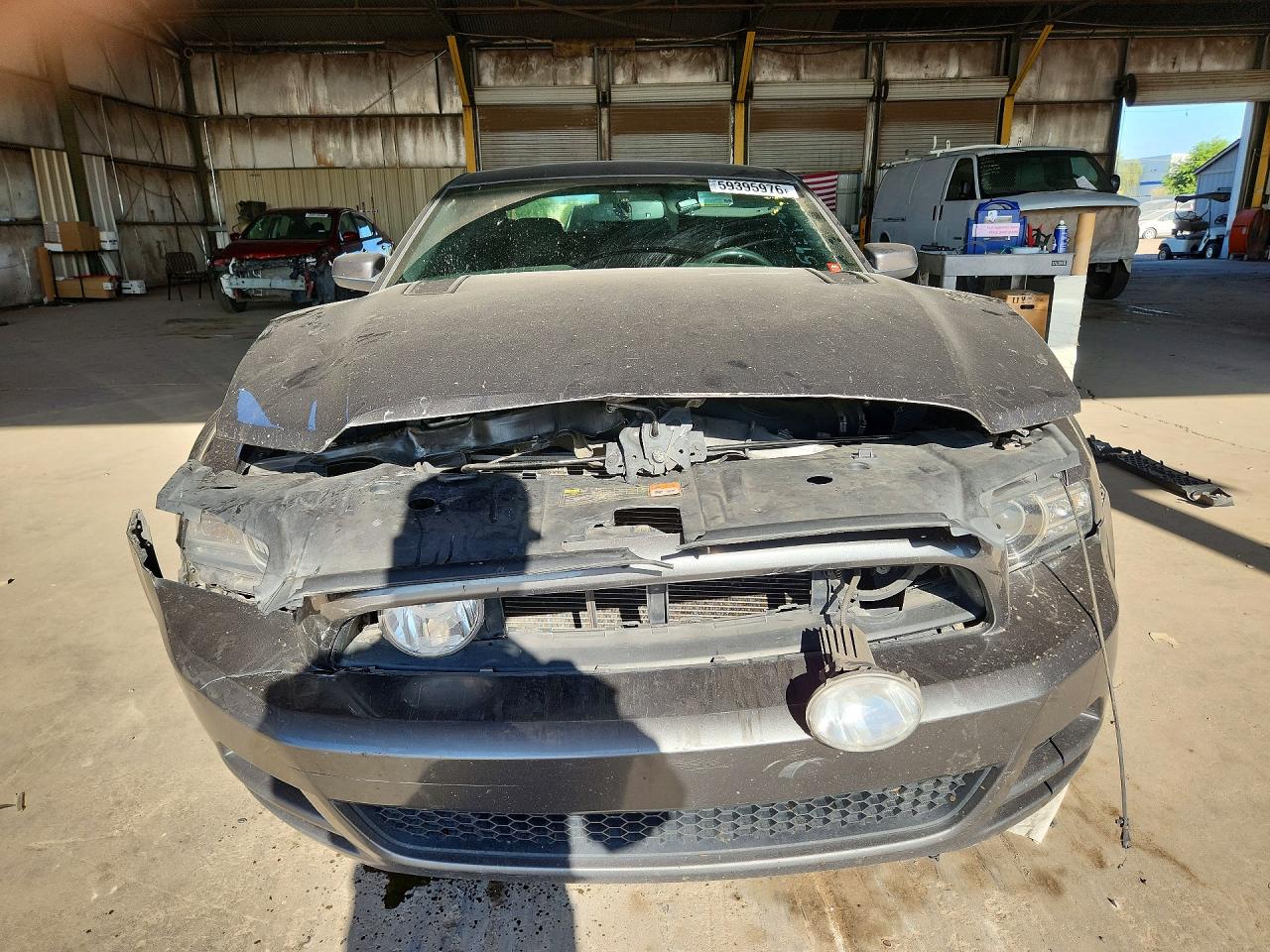 2014 Ford Mustang Gt Gray vin: 1ZVBP8CF7E5268859