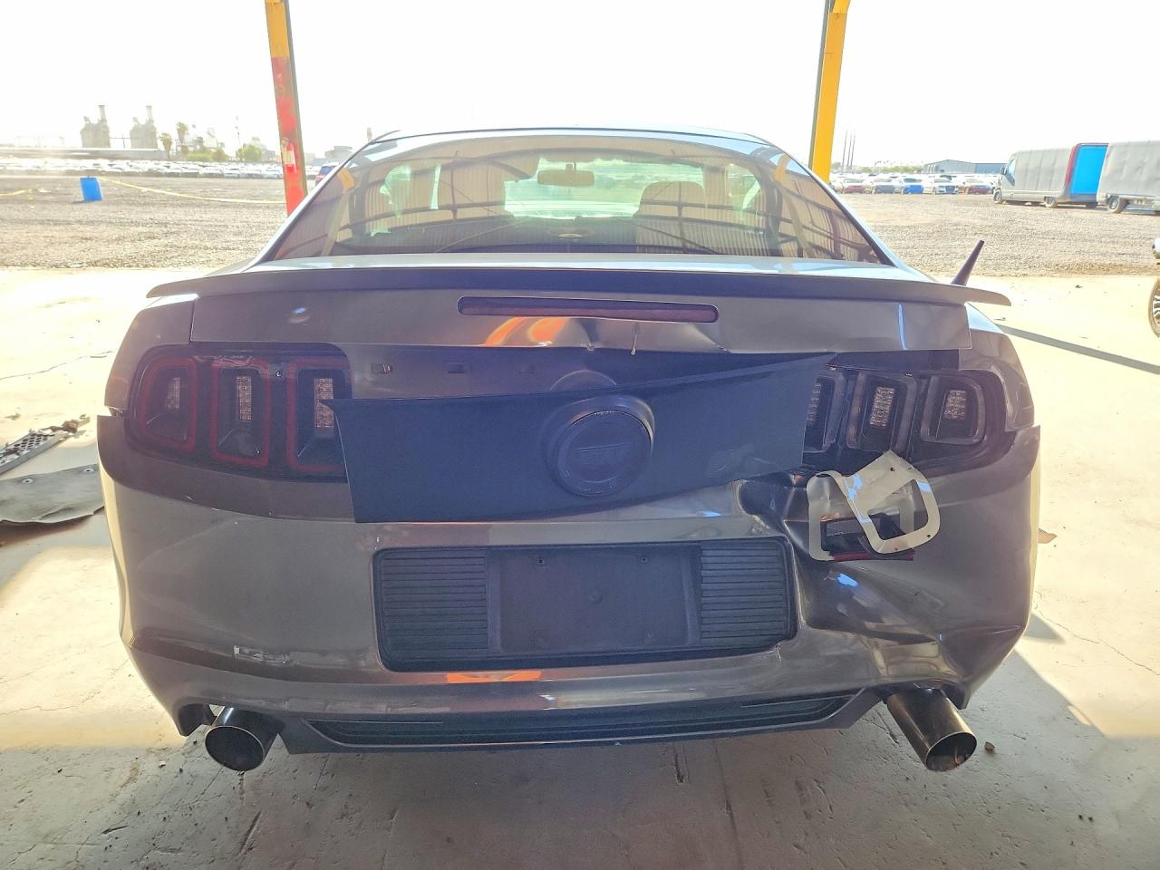 2014 Ford Mustang Gt Gray vin: 1ZVBP8CF7E5268859