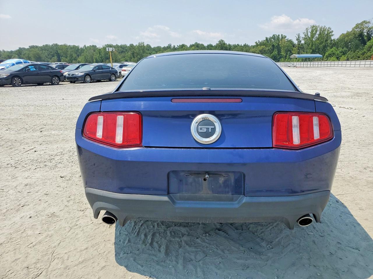 2011 Ford Mustang Gt Blue vin: 1ZVBP8CF8B5119680