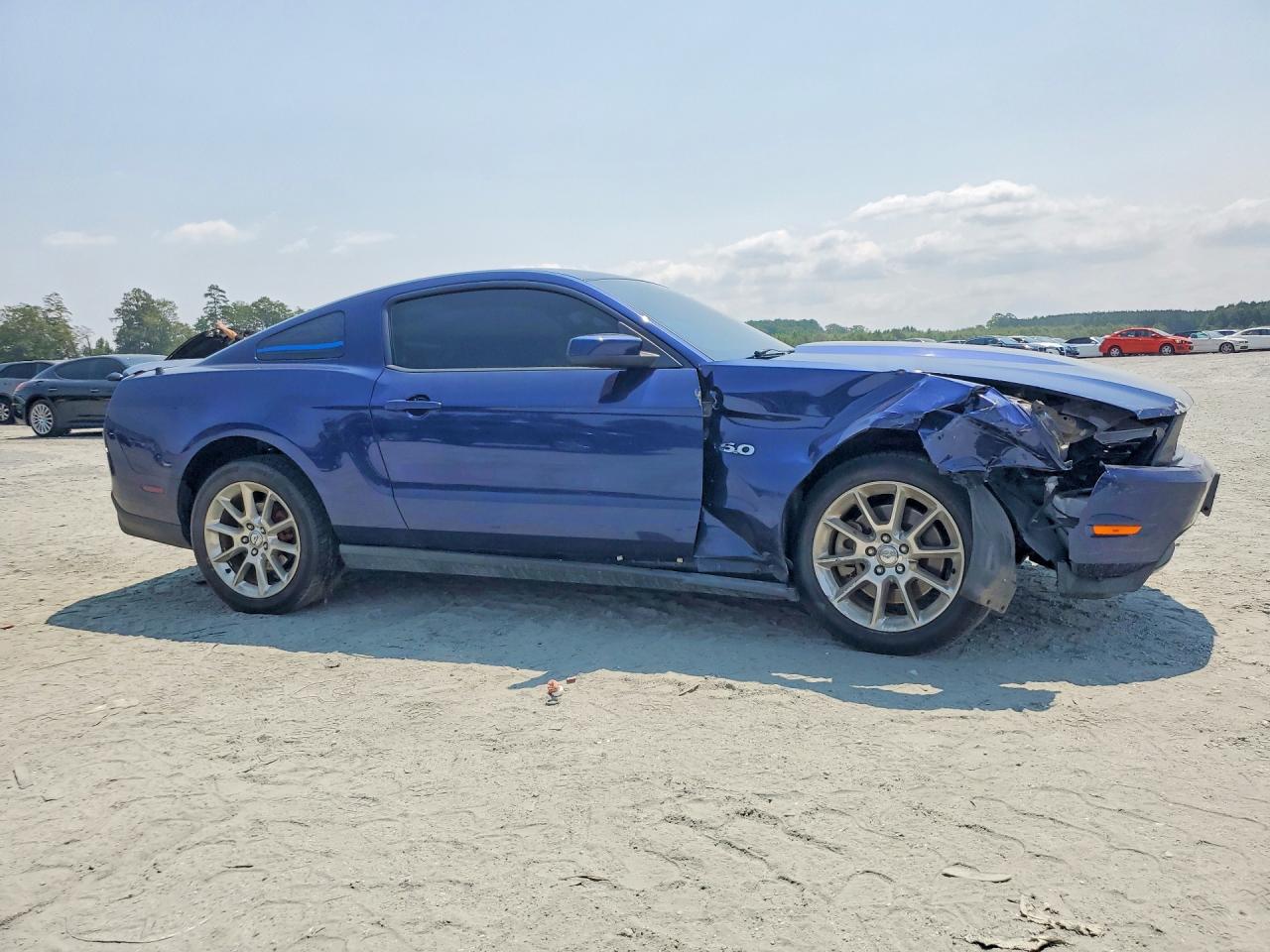 2011 Ford Mustang Gt Blue vin: 1ZVBP8CF8B5119680