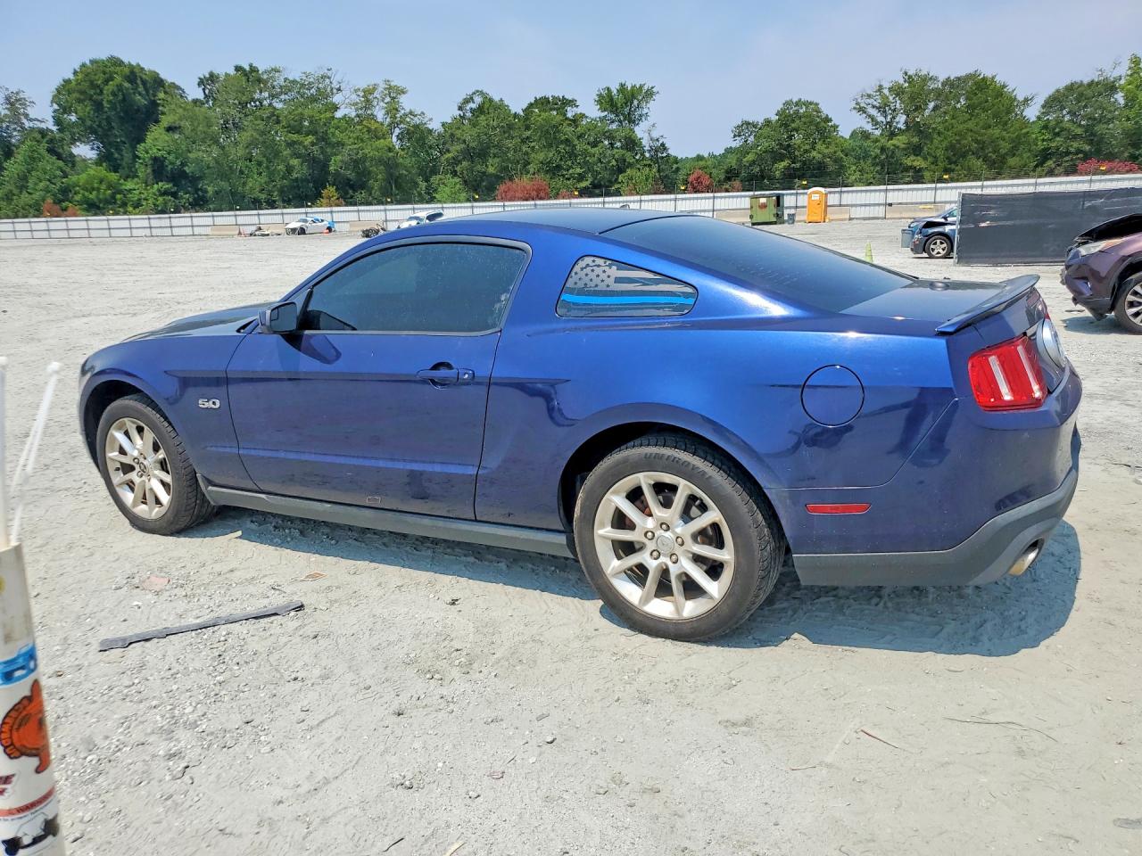 2011 Ford Mustang Gt Blue vin: 1ZVBP8CF8B5119680