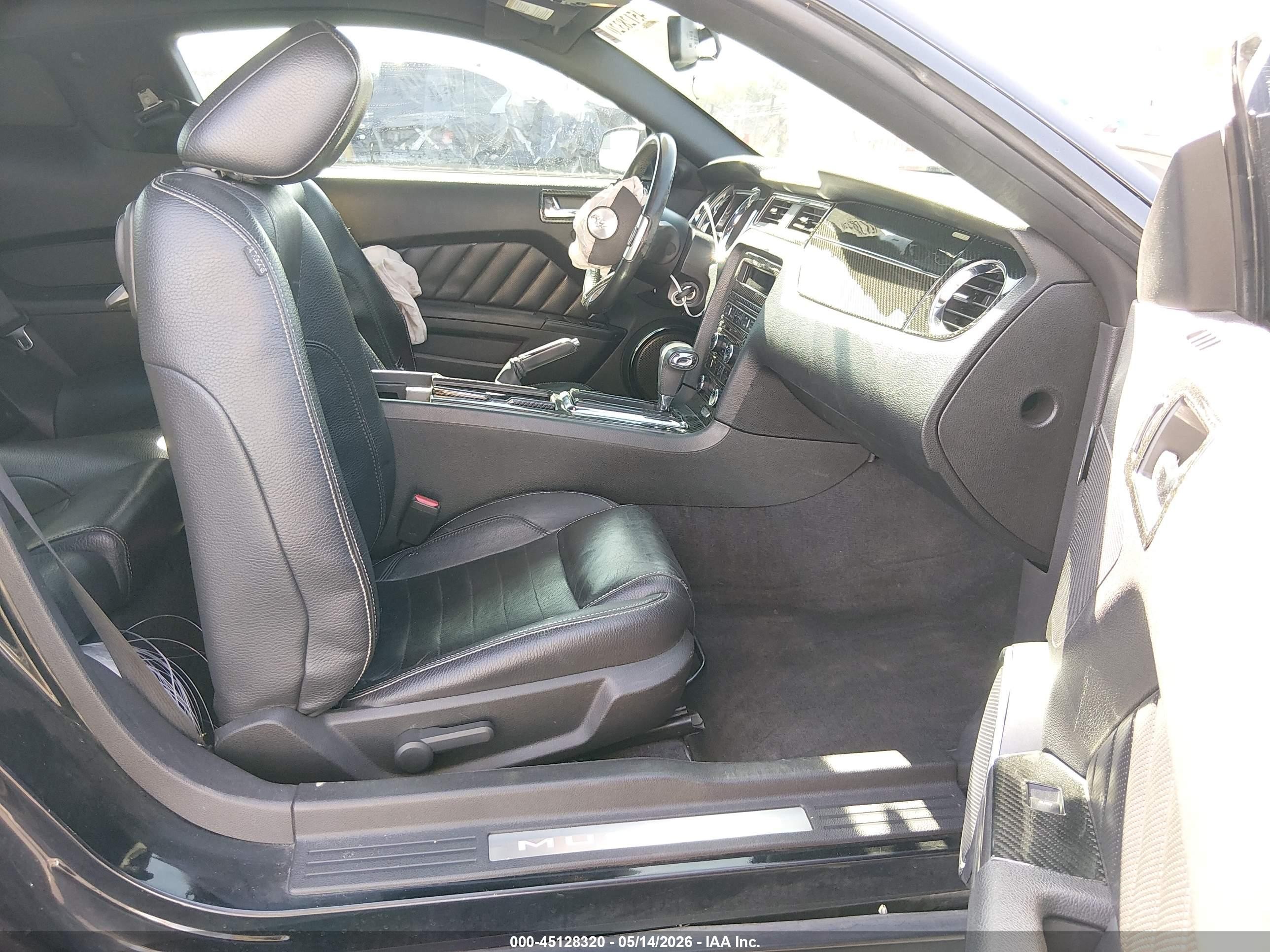 2011 Ford Mustang Gt Premium Black vin: 1ZVBP8CF8B5138200