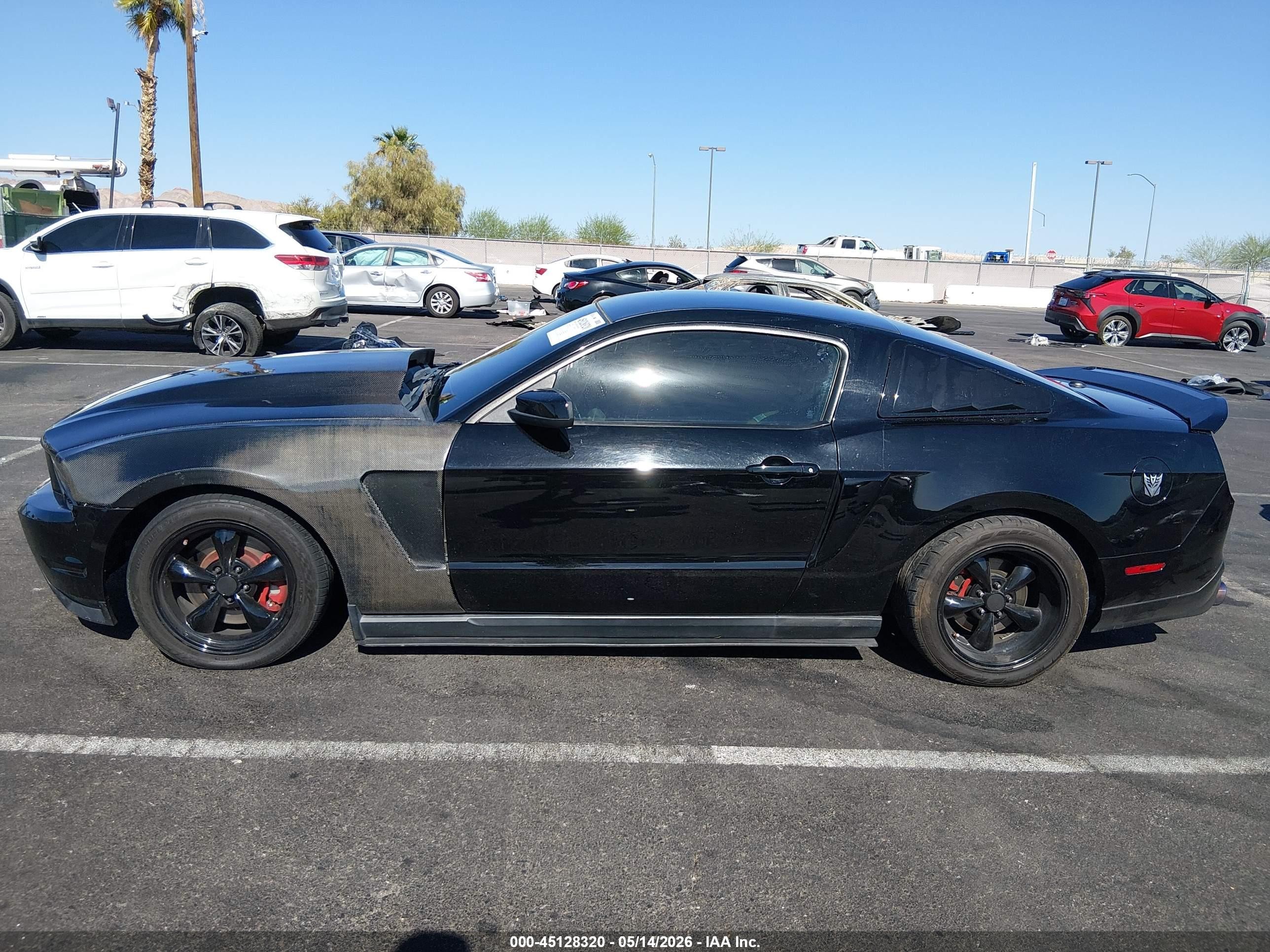 2011 Ford Mustang Gt Premium Black vin: 1ZVBP8CF8B5138200