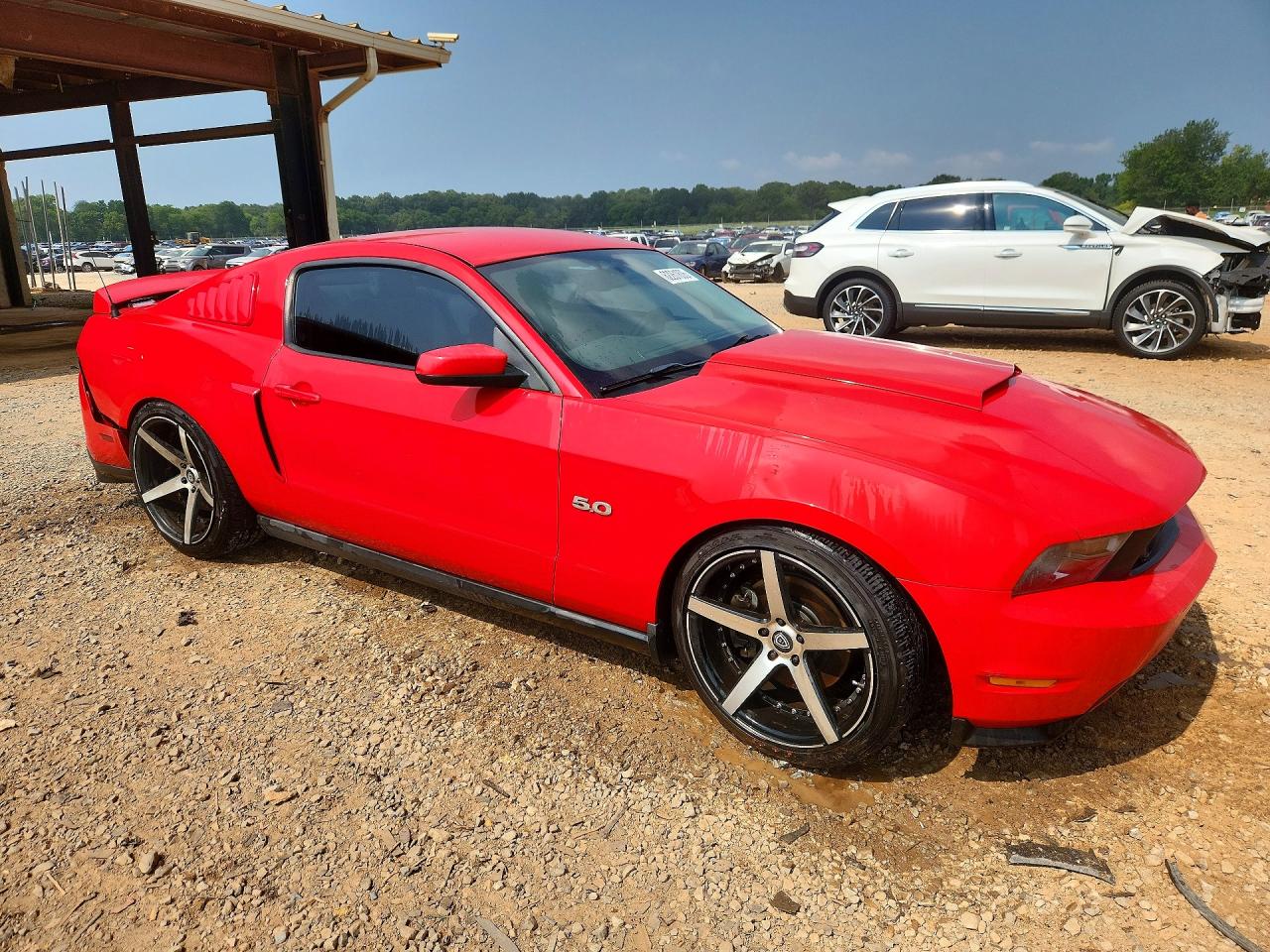 2011 Ford Mustang Gt Red vin: 1ZVBP8CF8B5164313