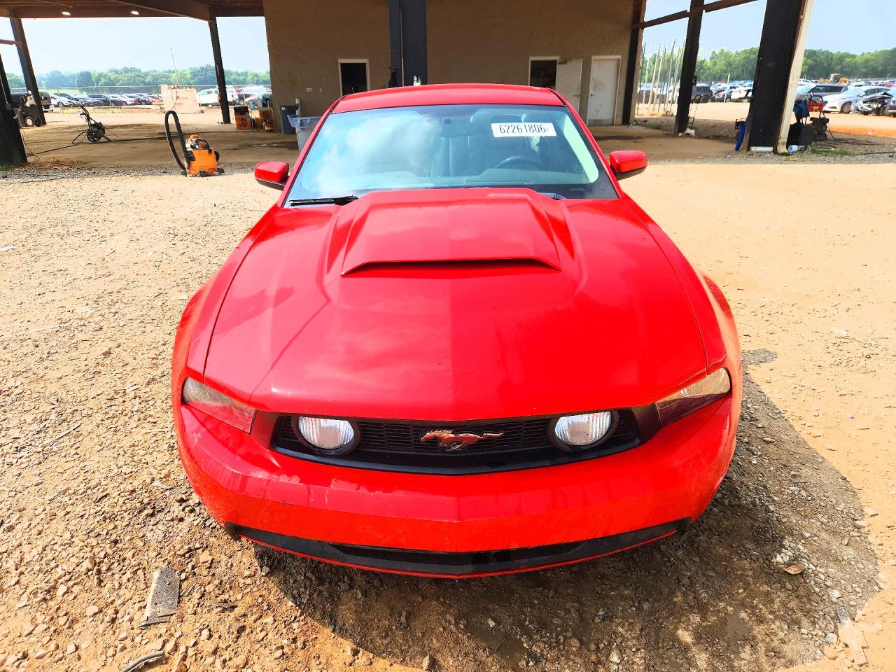 2011 Ford Mustang Gt Red vin: 1ZVBP8CF8B5164313