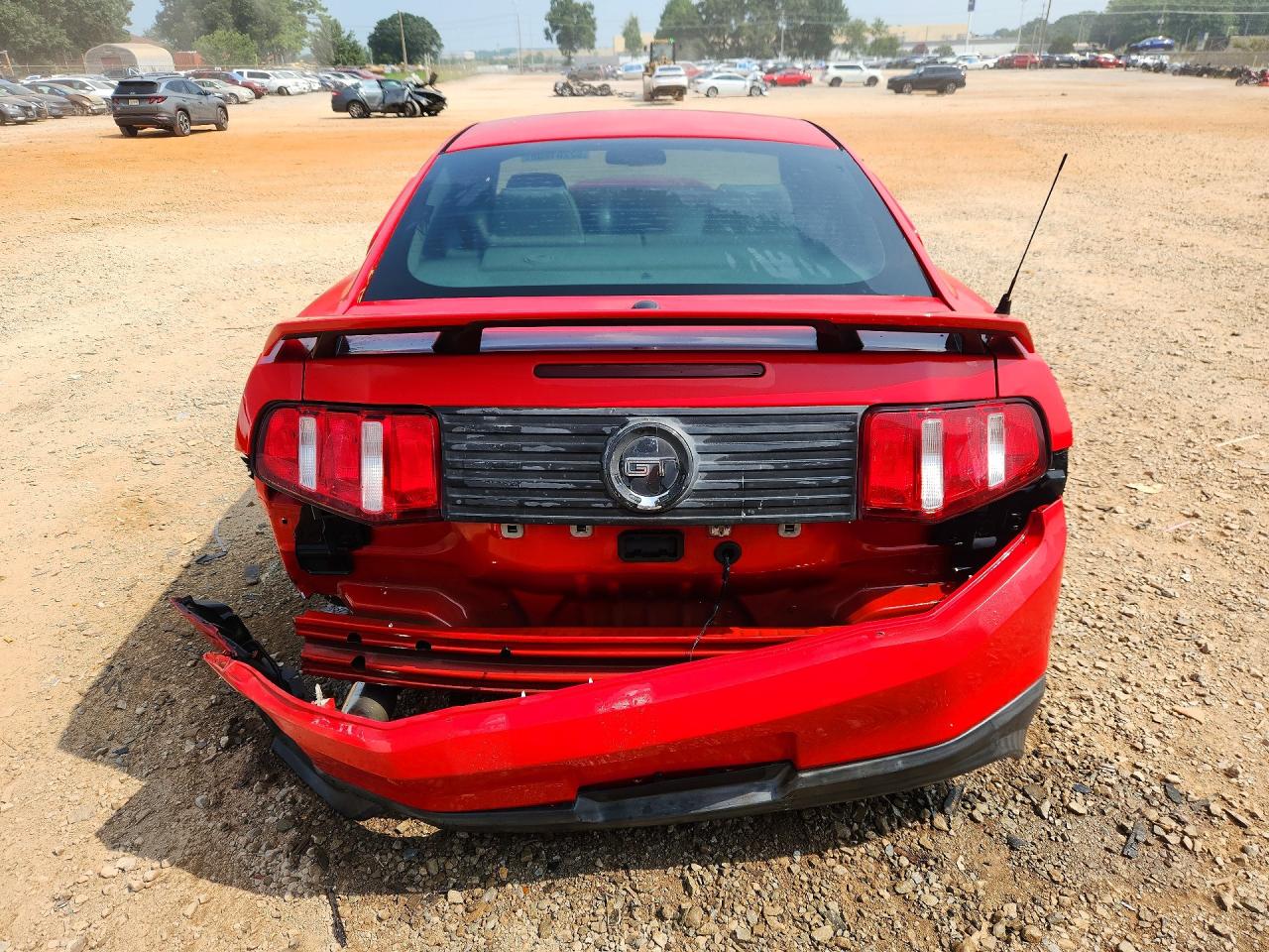 2011 Ford Mustang Gt Red vin: 1ZVBP8CF8B5164313