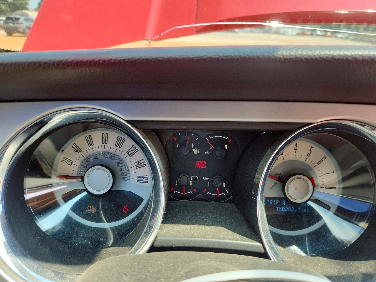 2011 Ford Mustang Gt Red vin: 1ZVBP8CF8B5164313