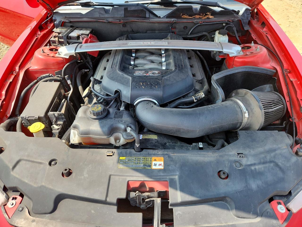 2011 Ford Mustang Gt Red vin: 1ZVBP8CF8B5164313
