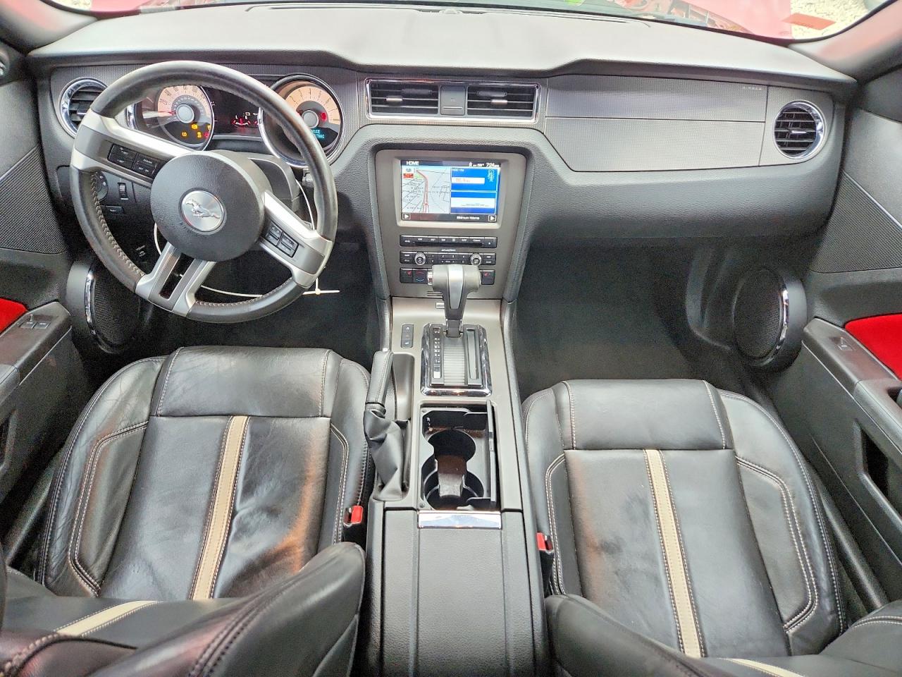 2012 Ford Mustang Gt Red vin: 1ZVBP8CF8C5218033
