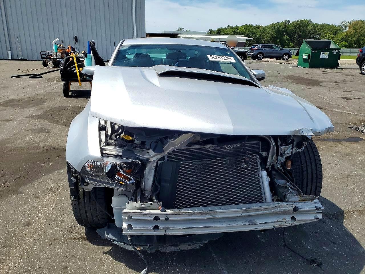 2012 Ford Mustang Gt Silver vin: 1ZVBP8CF8C5274554