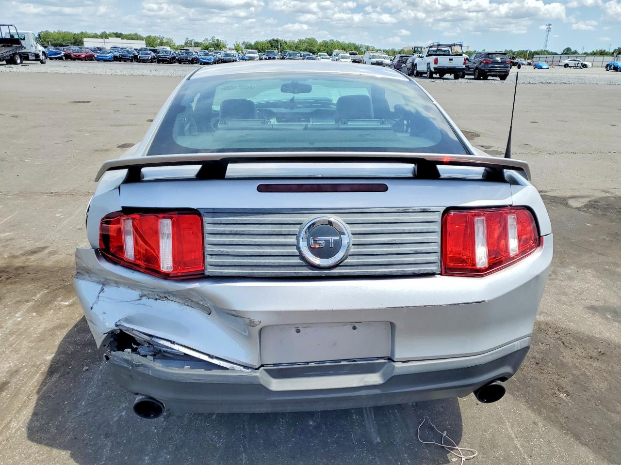 2012 Ford Mustang Gt Silver vin: 1ZVBP8CF8C5274554