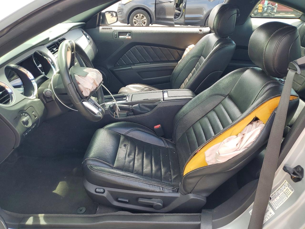 2012 Ford Mustang Gt Silver vin: 1ZVBP8CF8C5274554