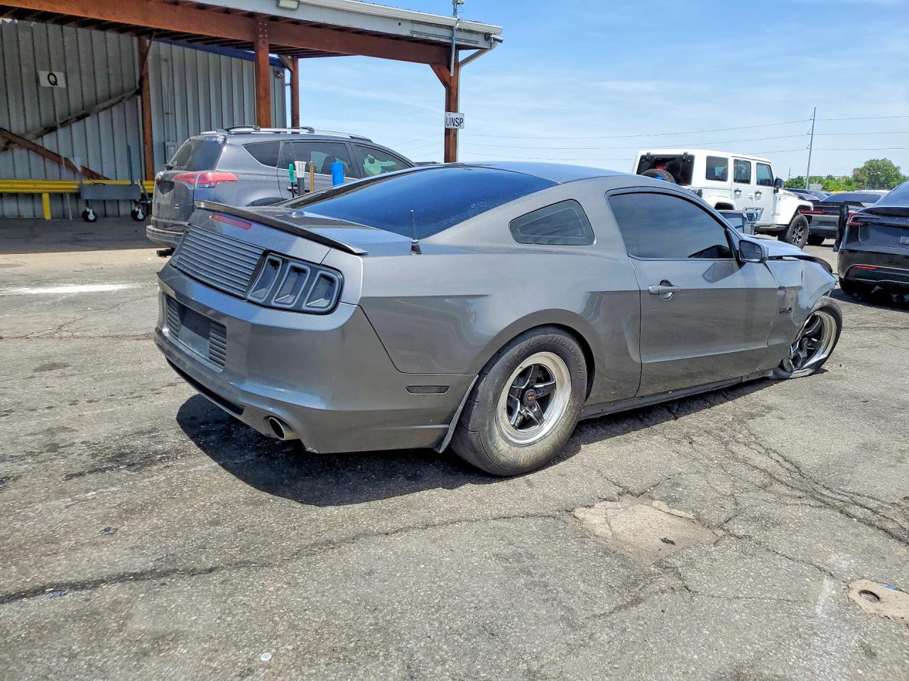 2013 Ford Mustang Gt Gray vin: 1ZVBP8CF8D5231205