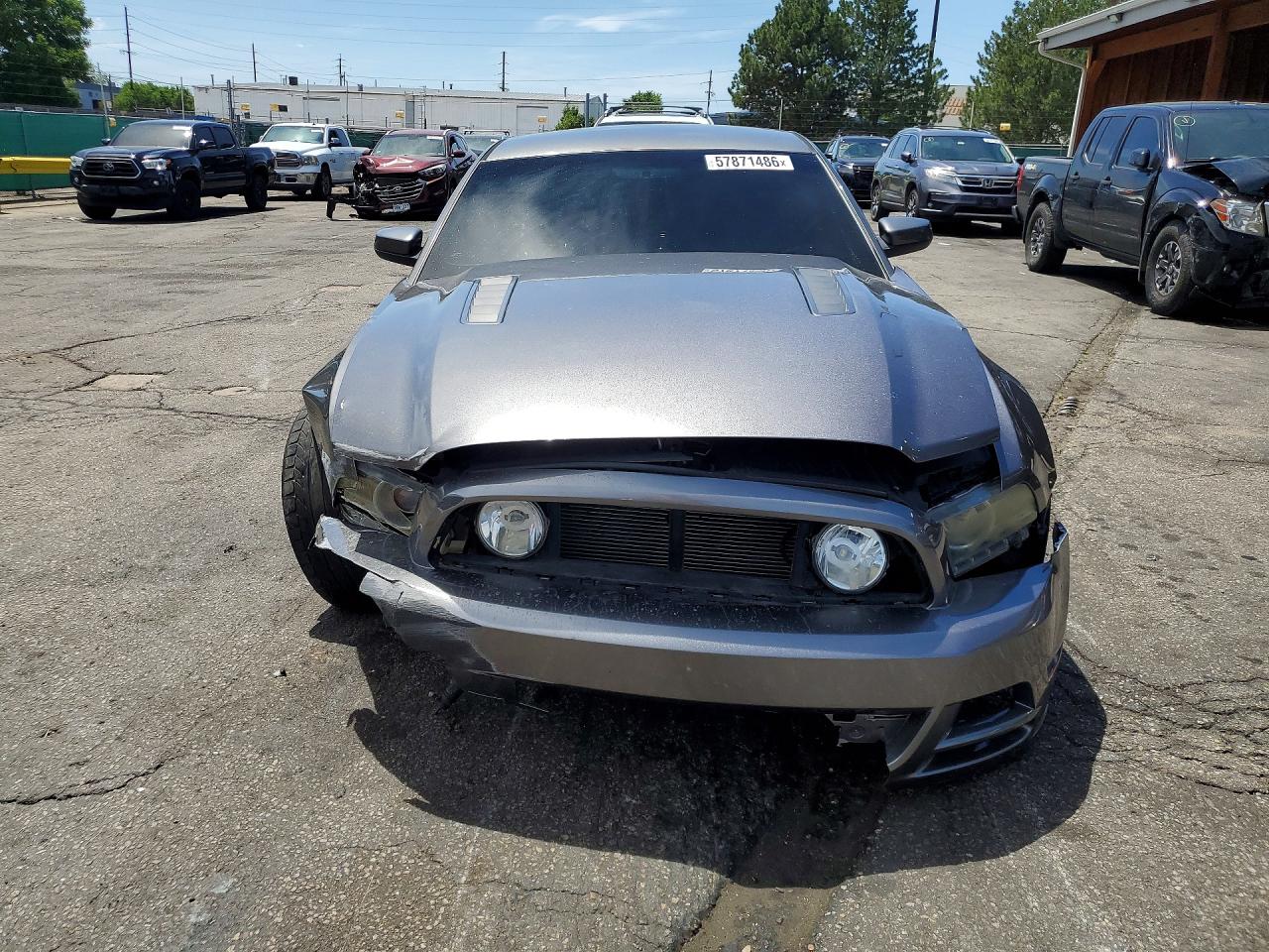 2013 Ford Mustang Gt Gray vin: 1ZVBP8CF8D5231205