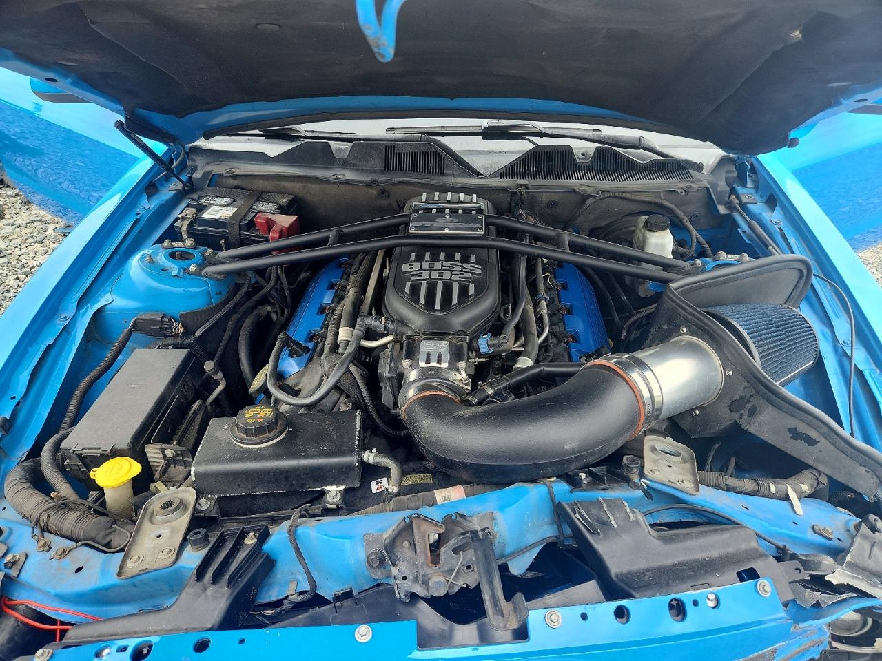 2013 Ford Mustang Gt Blue vin: 1ZVBP8CF8D5248831