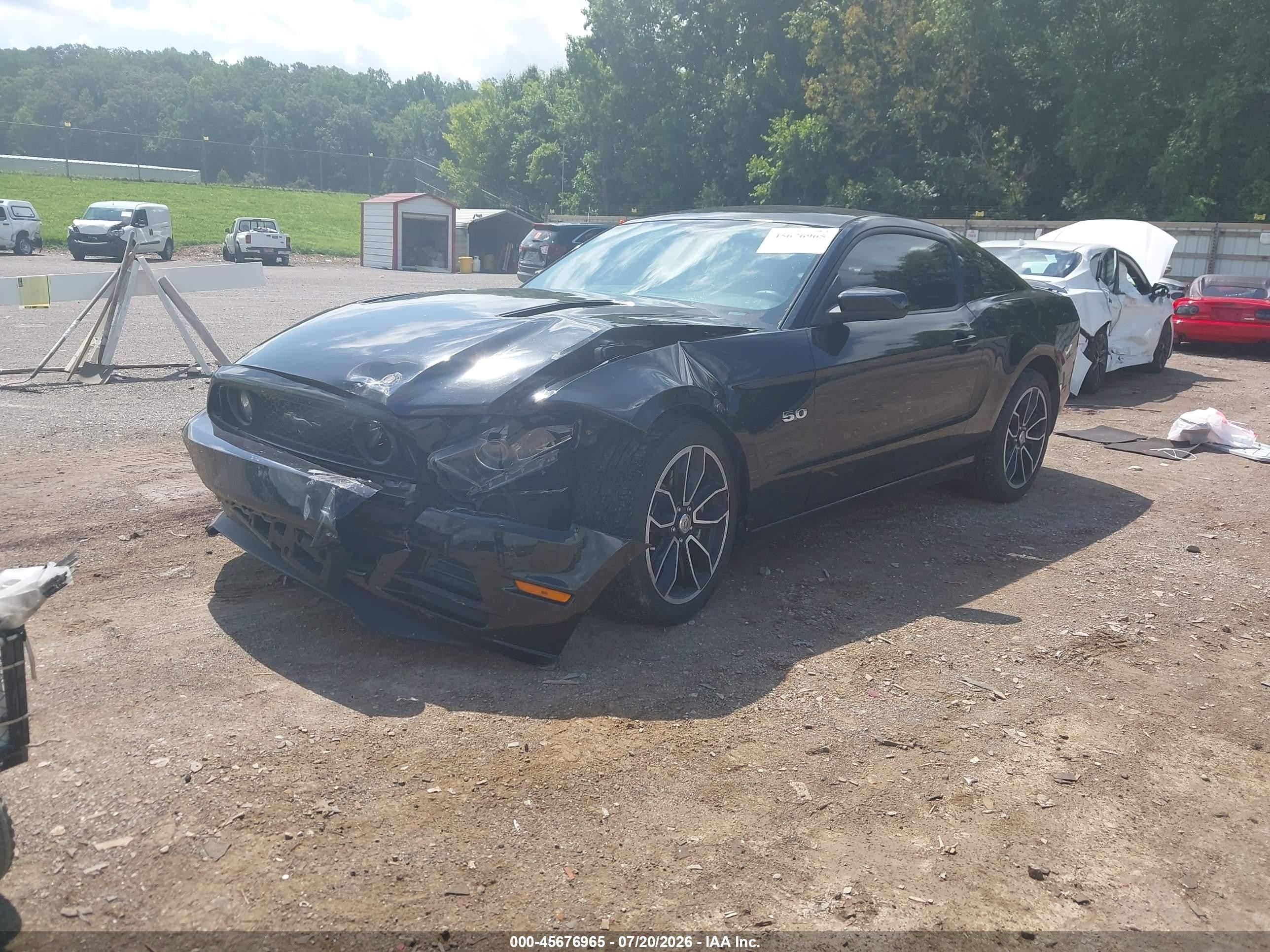 2013 Ford Mustang Gt Premium Black vin: 1ZVBP8CF8D5284809